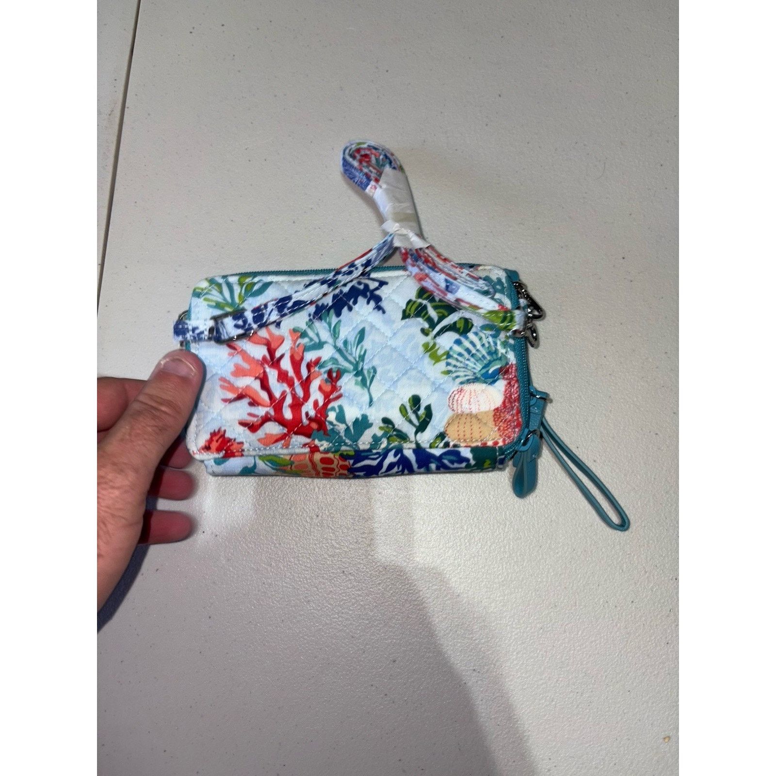 Vera Bradley Vera Bradley All-In-One Wristlet-Sea Air Floral-NWT Size ONE SIZE - 3 Thumbnail