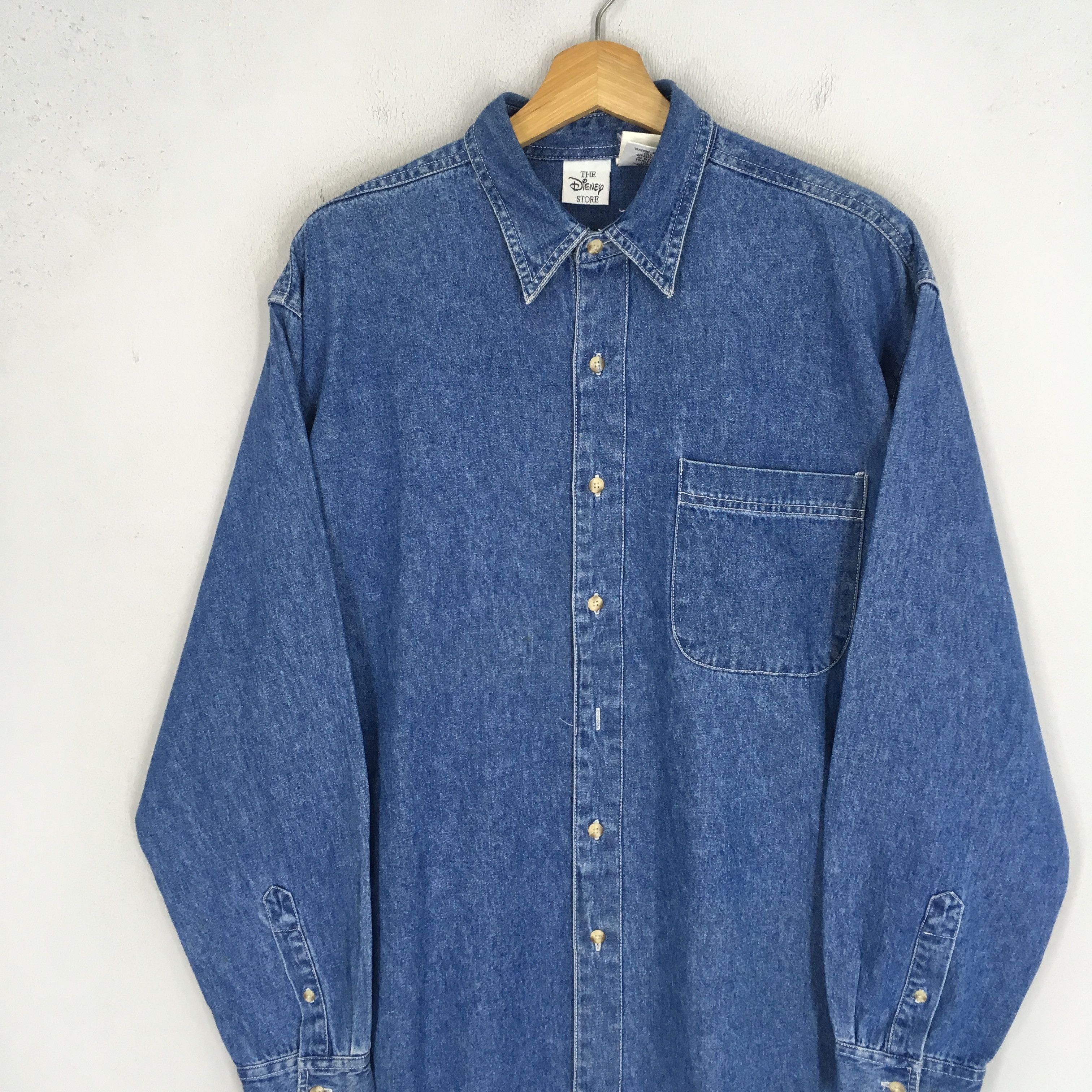 Disney Vintage 90's Disneyland Western Jeans Cartoon Movie Denim Size US M / EU 48-50 / 2 - 7 Thumbnail