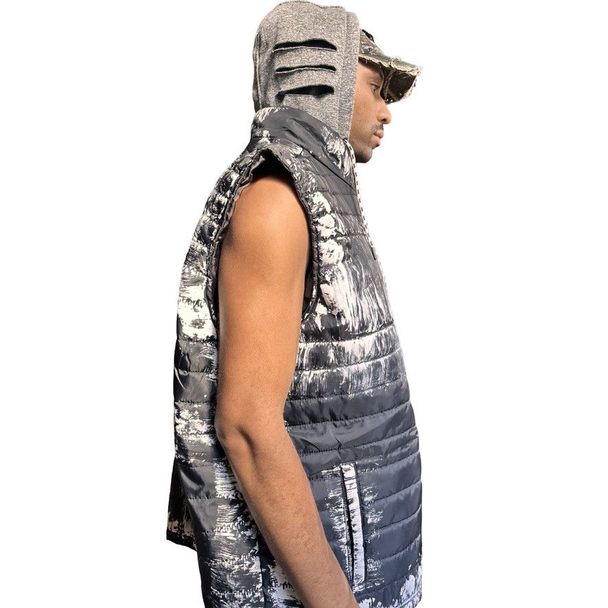 Ecko Unltd. ASTROBOI* ECKO UNLTD Black Painted Puffer Vest - #XL Size US XXL / EU 58 / 5 - 6 Thumbnail