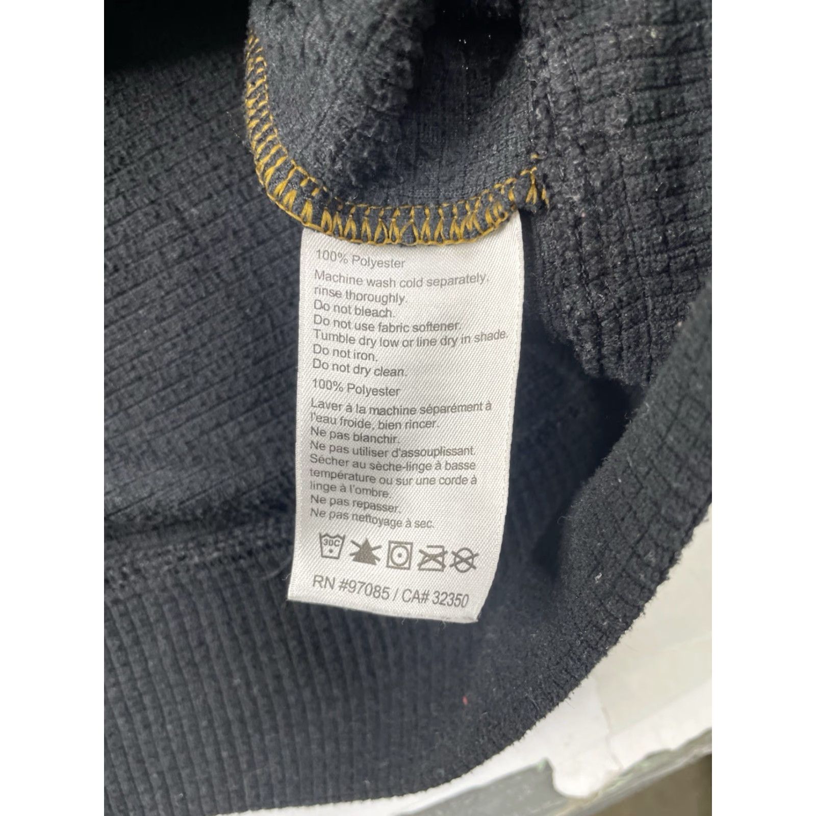 Outdoor Research Outdoor Research Trail Mix Pullover II Tapenade Black Mens XL Fleece Shirt Pullover Mens XL Black Multicolor Wool? Size US XL / EU 56 / 4 - 6 Thumbnail