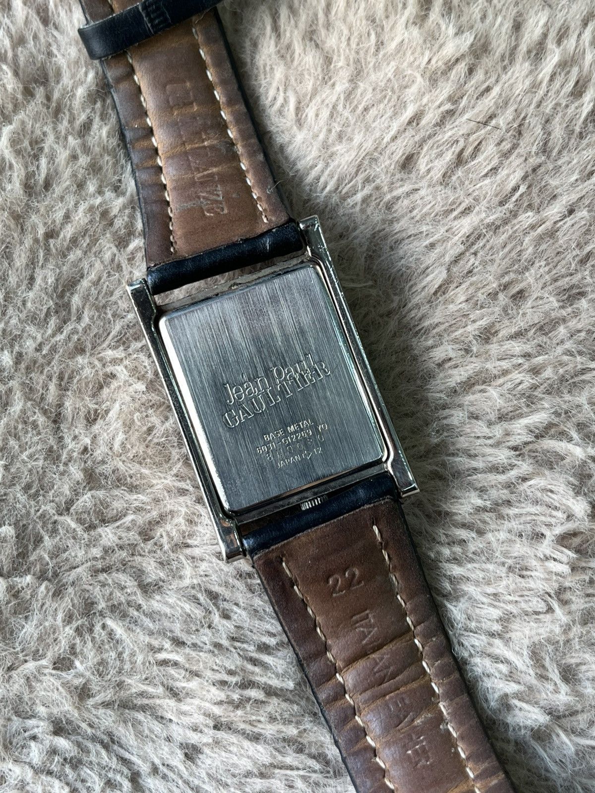 Jean Paul Gaultier Rare// 90s Jean Paul Gaultier Neo-Vtg. Watches 6031-G12269 Size ONE SIZE - 9 Thumbnail