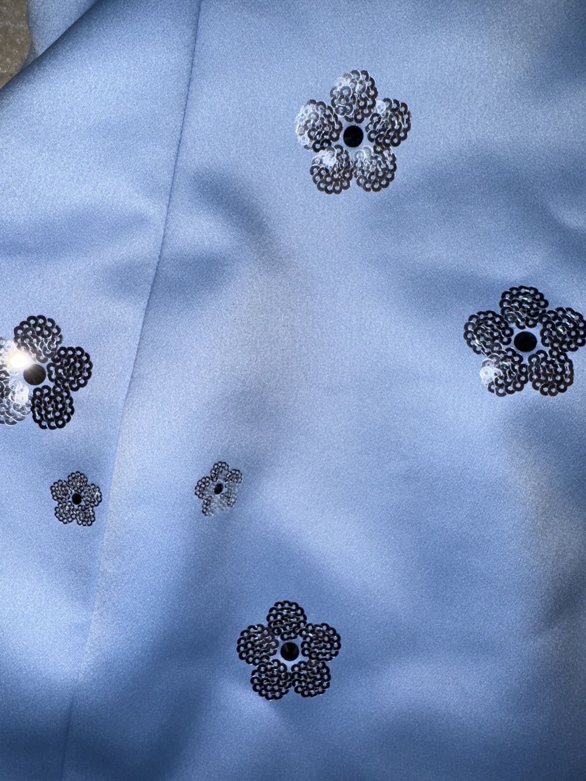 Marc Jacobs Marc Jacobs Daisy Sequined Off The Shoulder Mini Dress Size XS / US 0-2 / IT 36-38 - 10 Thumbnail