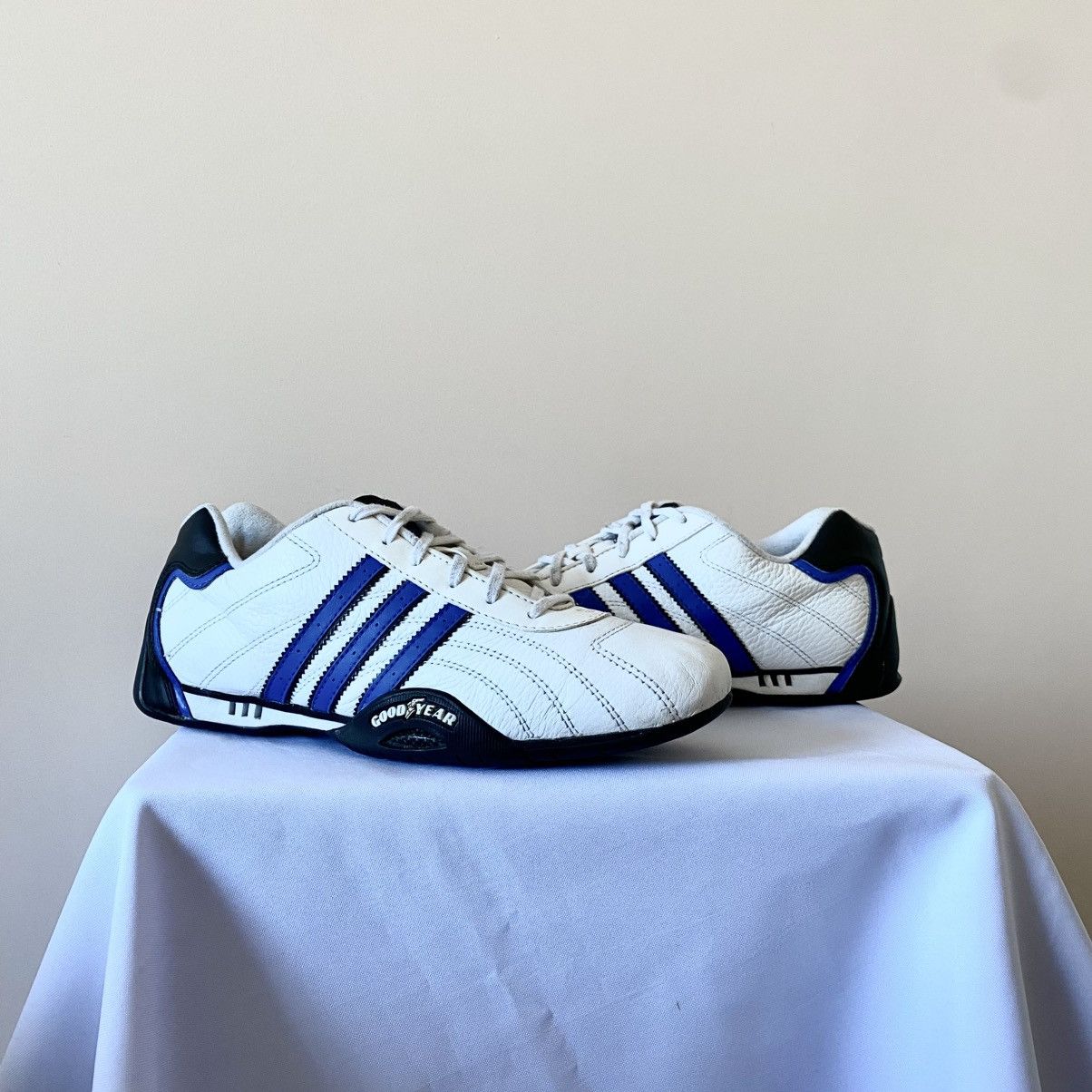 Adidas × Vintage Vintage Adidas Goodyear Y-3 Style Racing Sneakers Shoes Size US 6 / EU 39 - 1 Thumbnail
