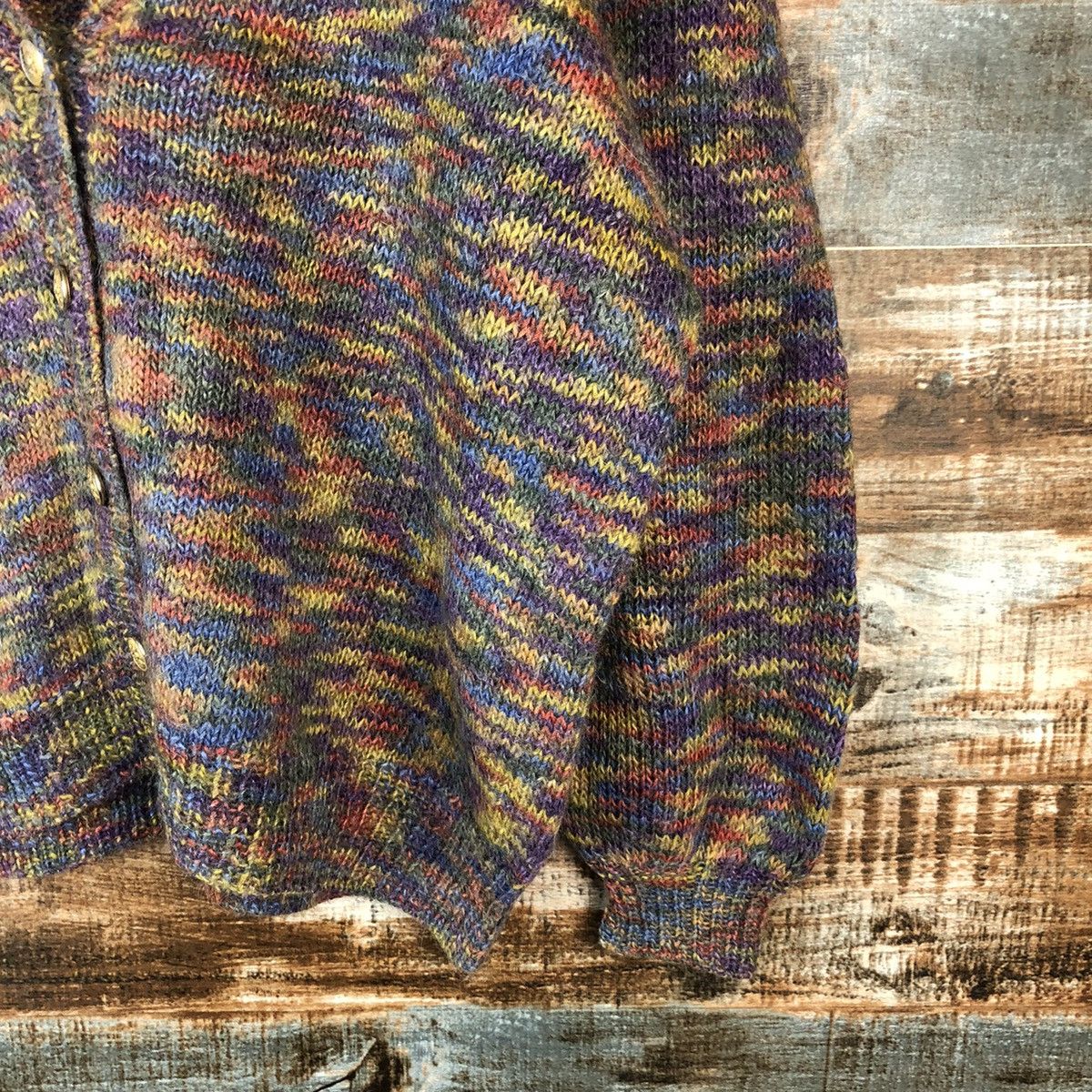 Japanese Brand Japan vintage Brown Cardigan Knitwear #A2048 Size M / US 6-8 / IT 42-44 - 8 Thumbnail