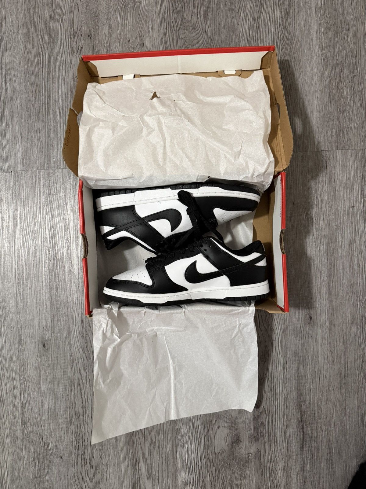Nike Nike dunk panda low size 10 Size US 10 / EU 43 - 7 Thumbnail