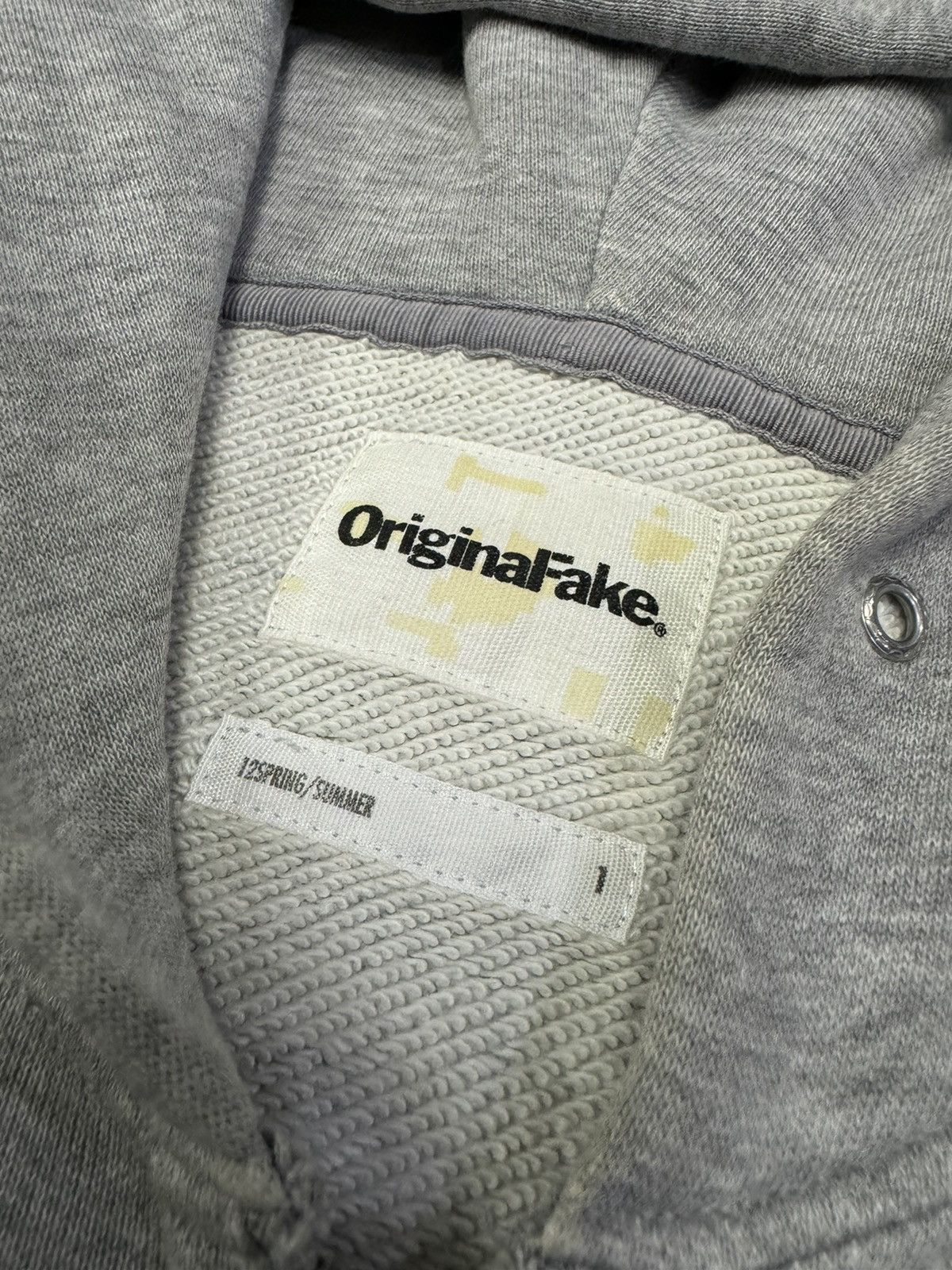 Original Fake ORIGINALFAKE KAWS 12SS ZIPPER HOODIE Size US M / EU 48-50 / 2 - 6 Thumbnail