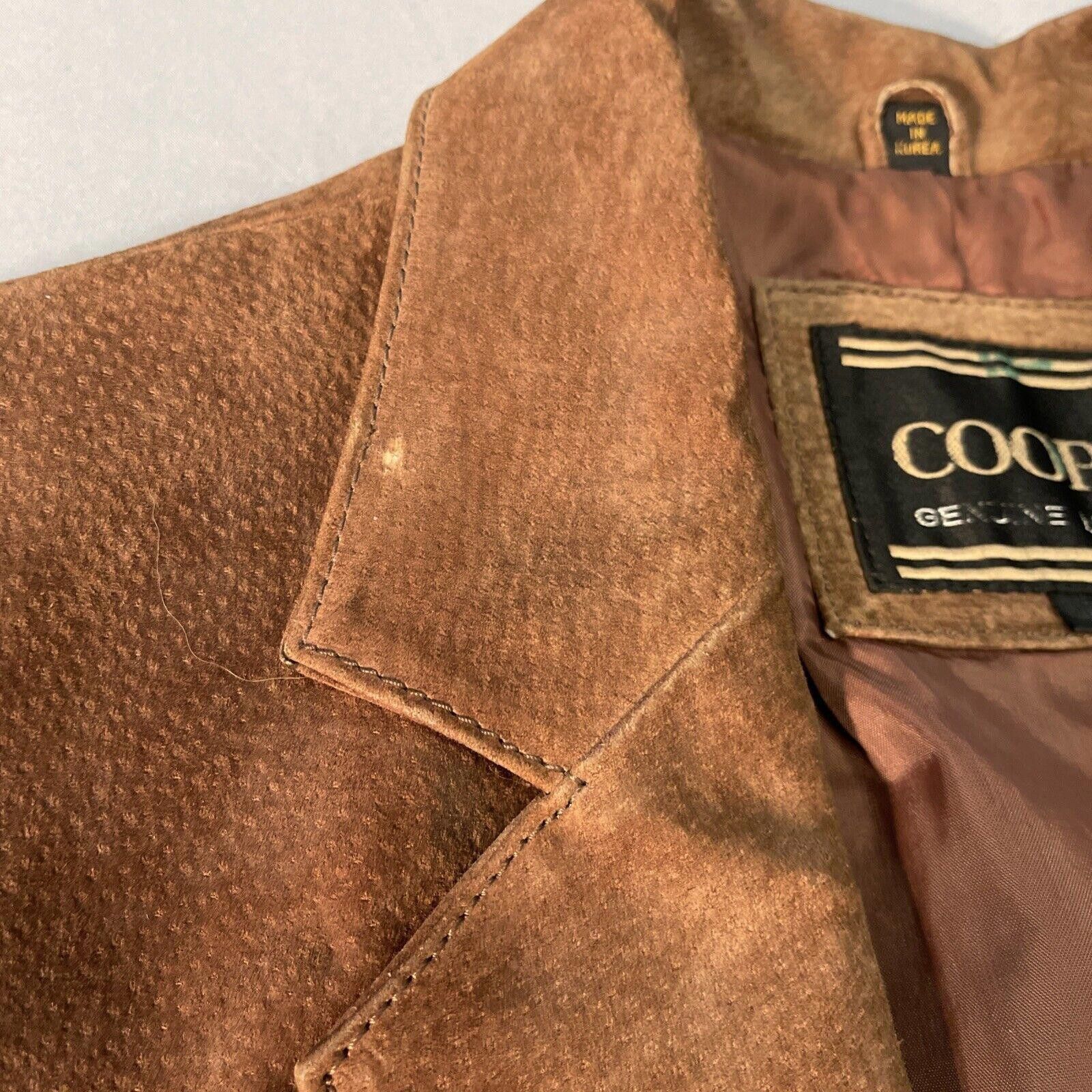 Cooper Leather Cooper Brown Jacket. SEE DESCRIPTION Size XL / US 12-14 / IT 48-50 - 9 Thumbnail