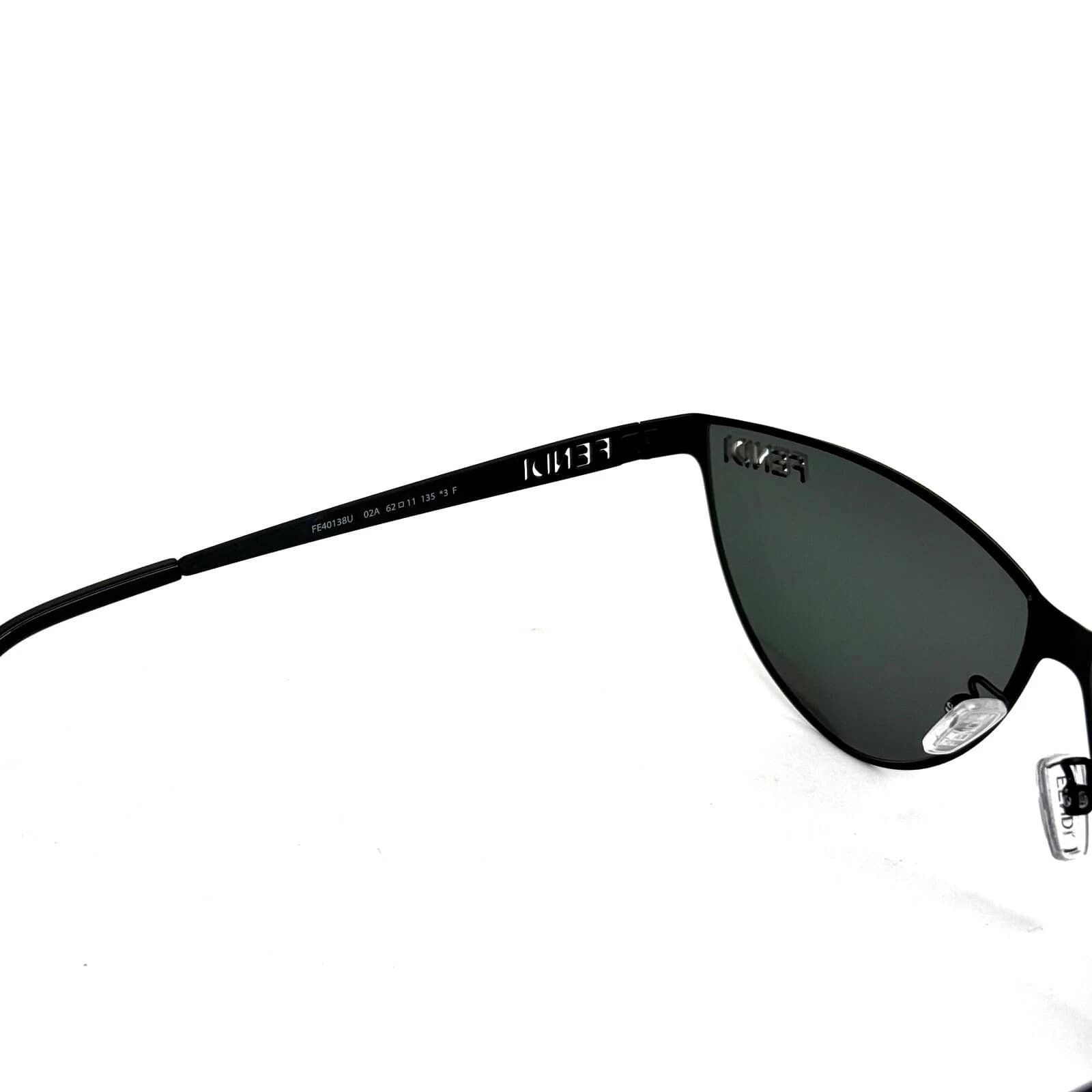 Fendi FENDI CUT OUT 40138 Matte Black Logo Wrap Mask FE40138U Size ONE SIZE - 6 Thumbnail