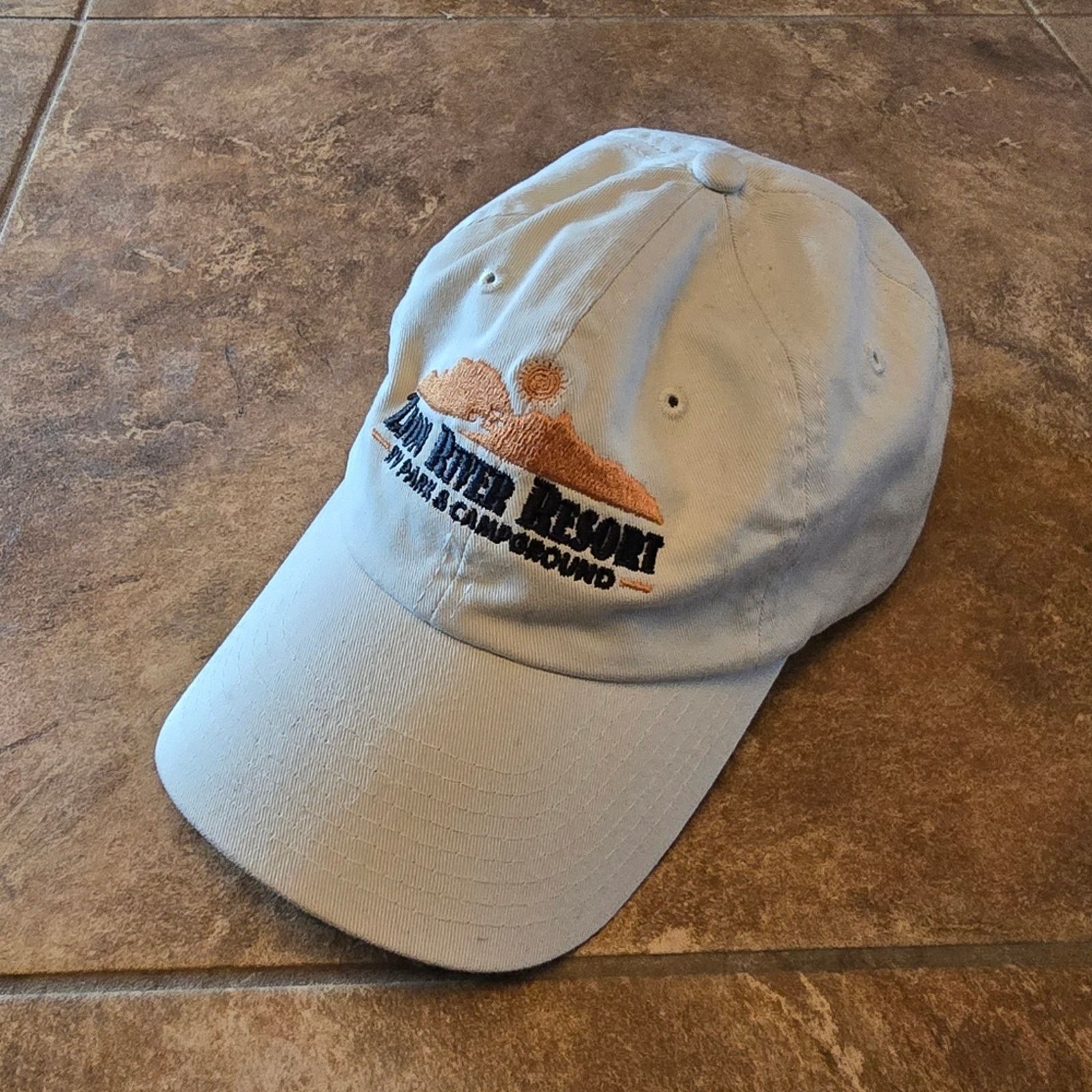 Other Beige Zion River Resort Baseball Hat Size ONE SIZE - 1 Thumbnail