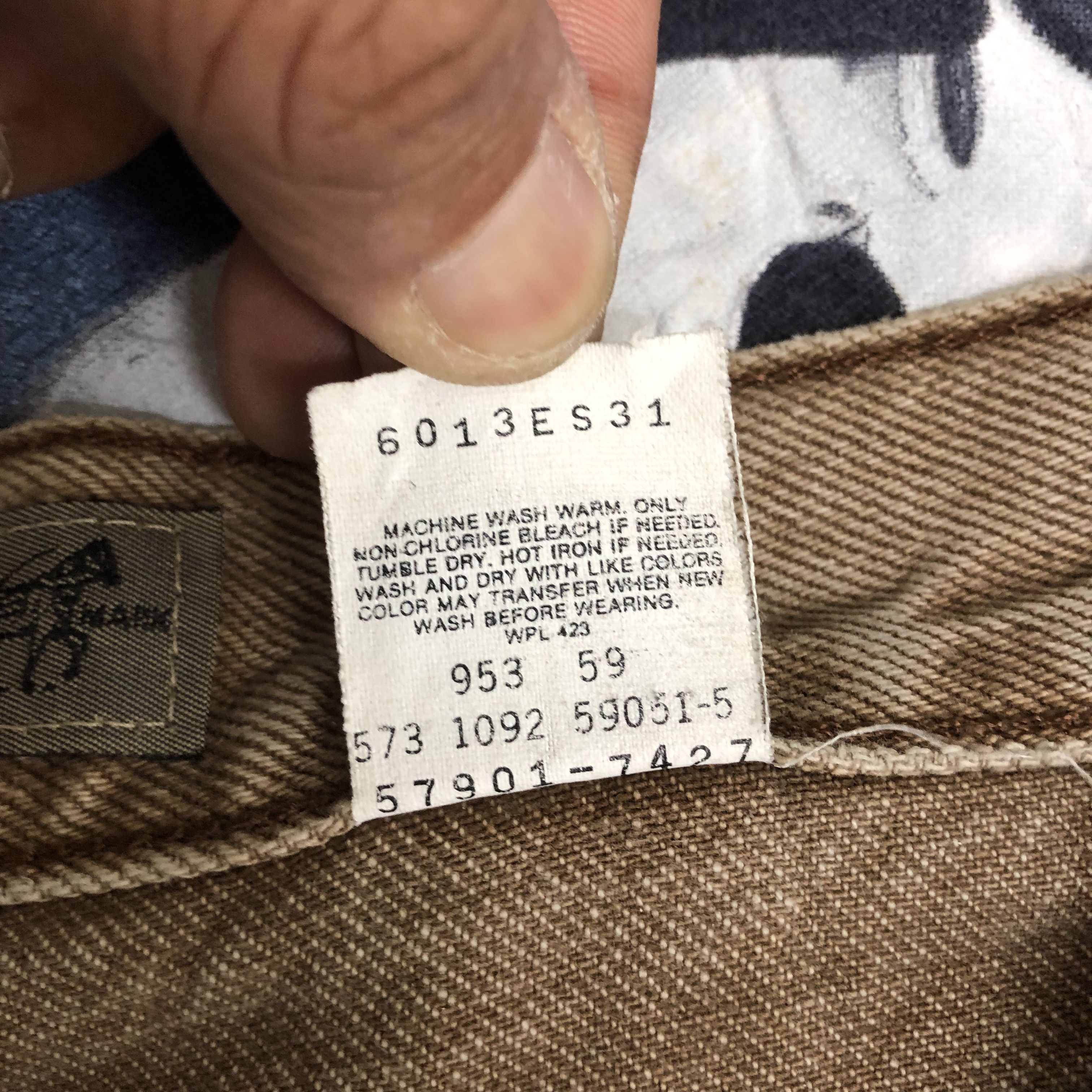 Levi's Vintage Levis Silvertab Faded Brown Jeans Levi's 579 Denim Size 24" / US 00 / IT 34 - 10 Thumbnail