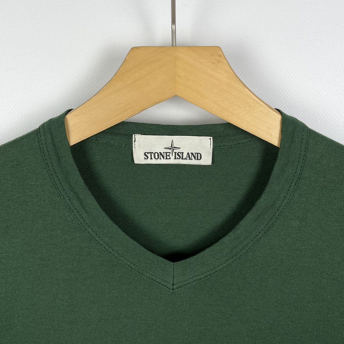 Stone Island Stone Island V Neck Pocket Long Sleeve T Shirt Size US M / EU 48-50 / 2 - 8 Thumbnail