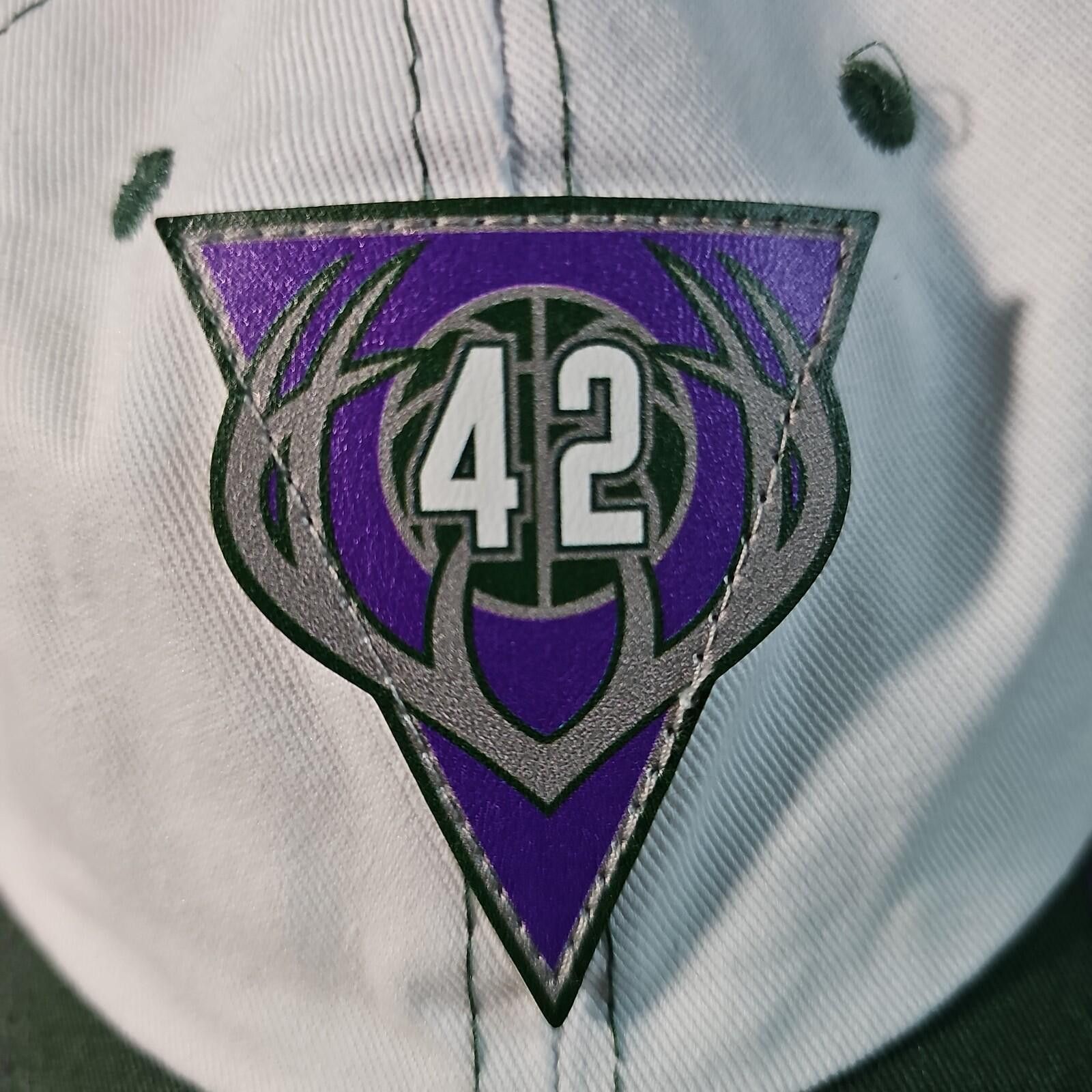 Other Milwaukee Bucks Vin Baker #42 Baby Food Strapback Hat NBA Size ONE SIZE - 3 Thumbnail