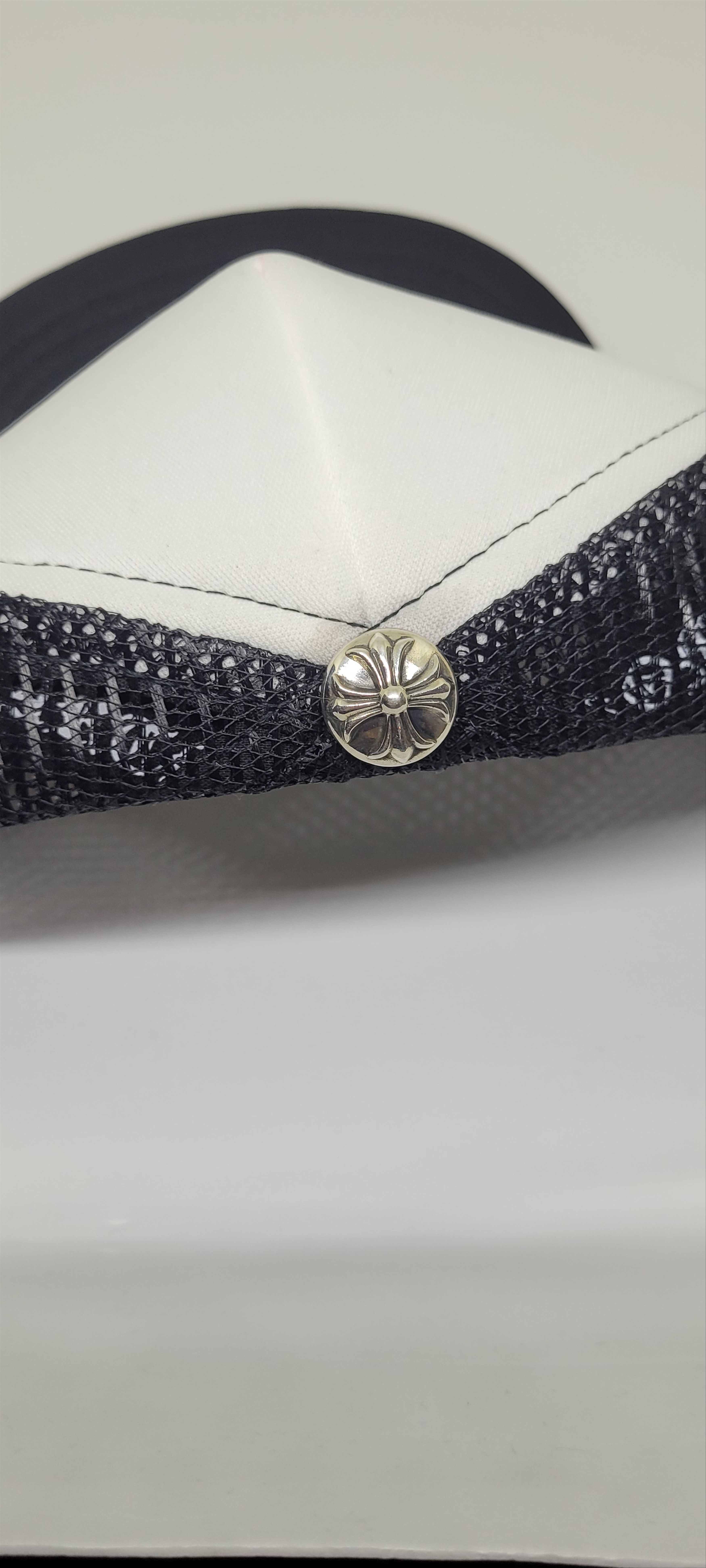 Chrome Hearts Chrome Hearts Trucker Hat Red White Blue Size ONE SIZE - 3 Thumbnail
