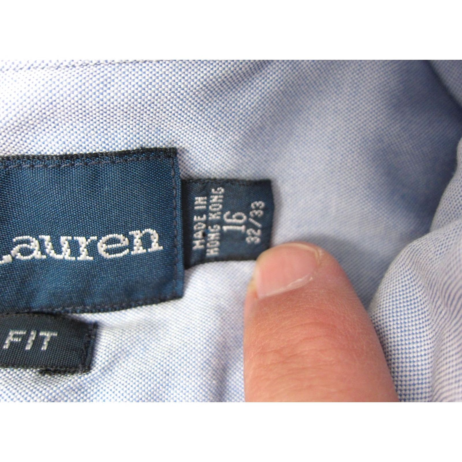 Ralph Lauren VINTAGE Ralph Lauren Shirt Mens XL Blue Pony Button-Down Classic 90s 100% Cotton Long Sleeve Button-Up attire Mens XL Blue Pony Shirt Size US XL / EU 56 / 4 - 5 Thumbnail