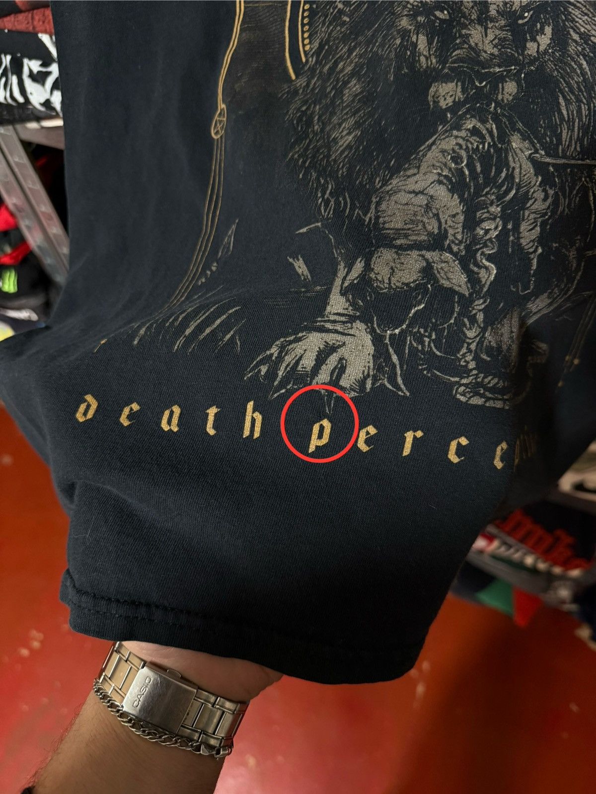 Band Tees Thy Art Is Murder Death Perception Rock Band T-shirt Y2K Size US L / EU 52-54 / 3 - 5 Thumbnail