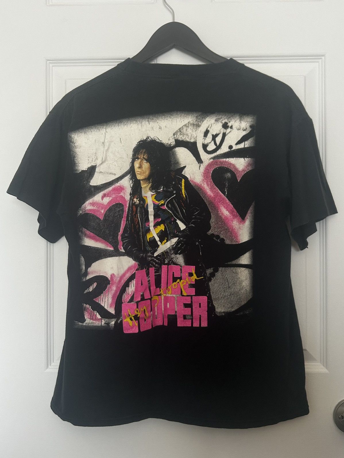 Vintage 1991 Alice Cooper I’m With Stoopid Tour Tee Size US L / EU 52-54 / 3 - 4 Thumbnail