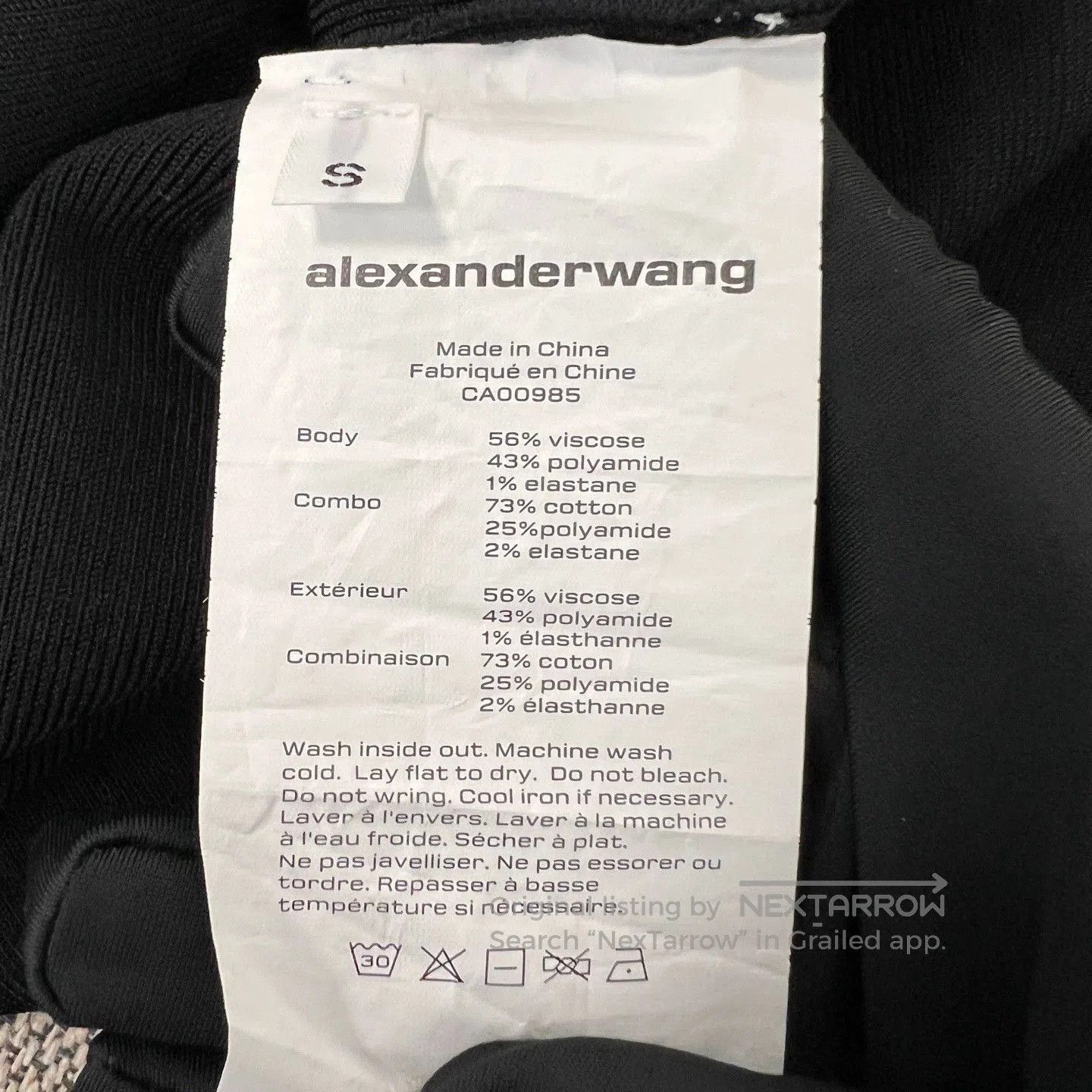 Alexander Wang alexander wang faux two-piece bodycon dress. Size S / US 4 / IT 40 - 4 Thumbnail