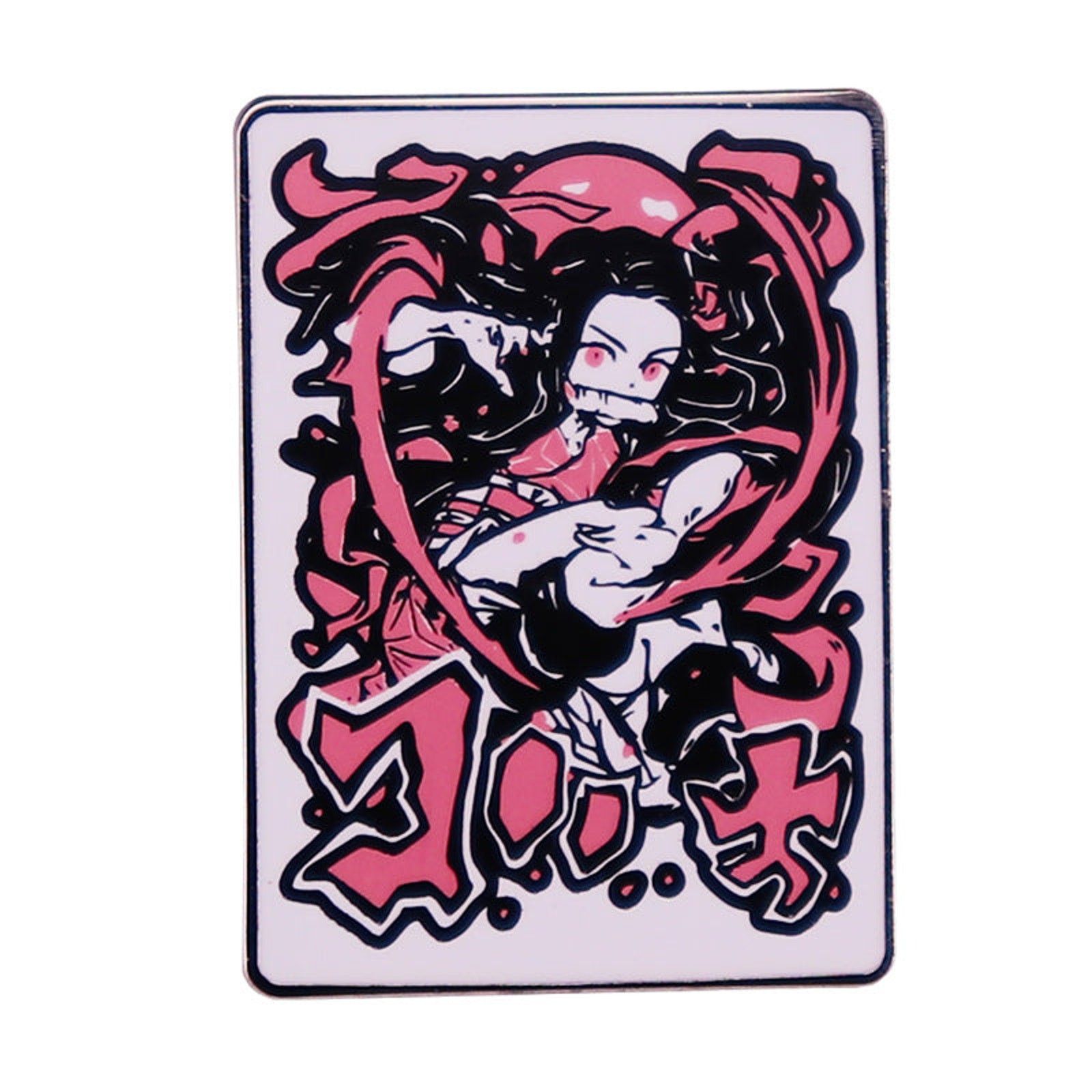 Pins Nezuko Kamado Demon Slayer Japanese Manga Enamel Pins 70-1 | Grailed