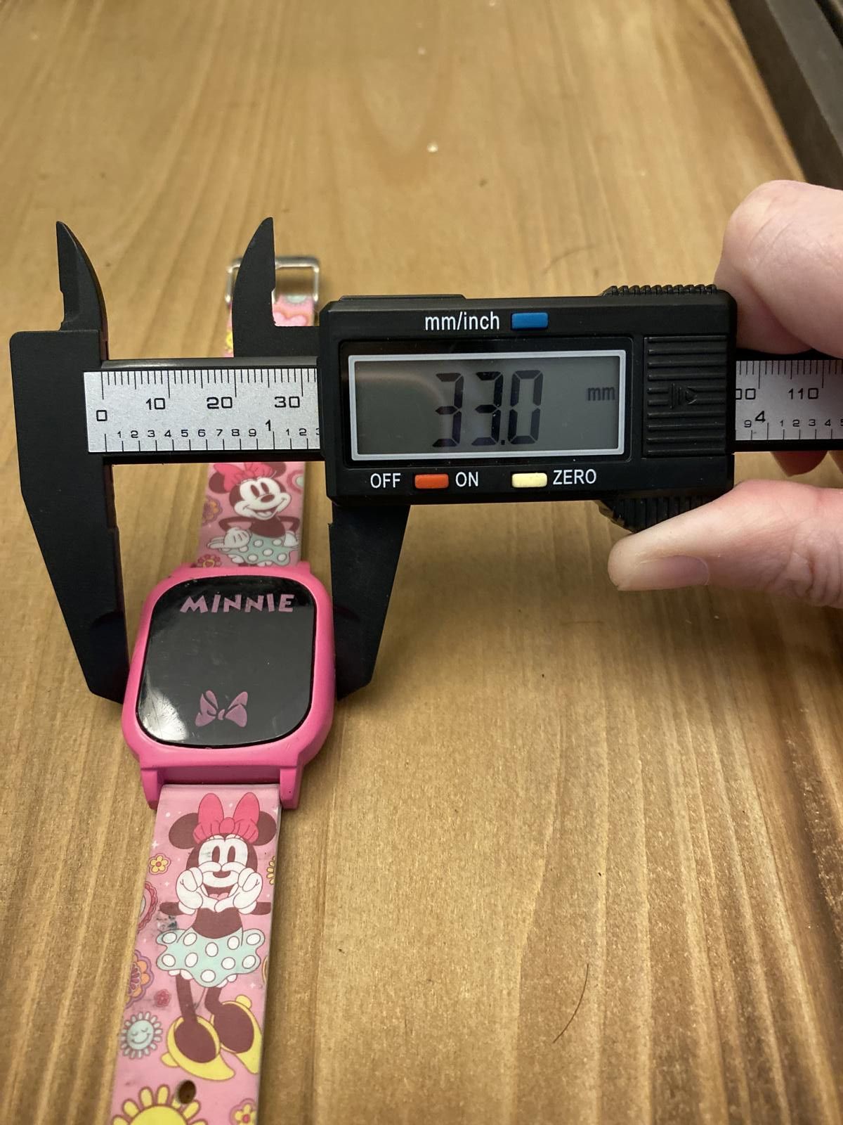 Designer LCD Minnie Mouse watch pink working Size ONE SIZE - 3 Thumbnail