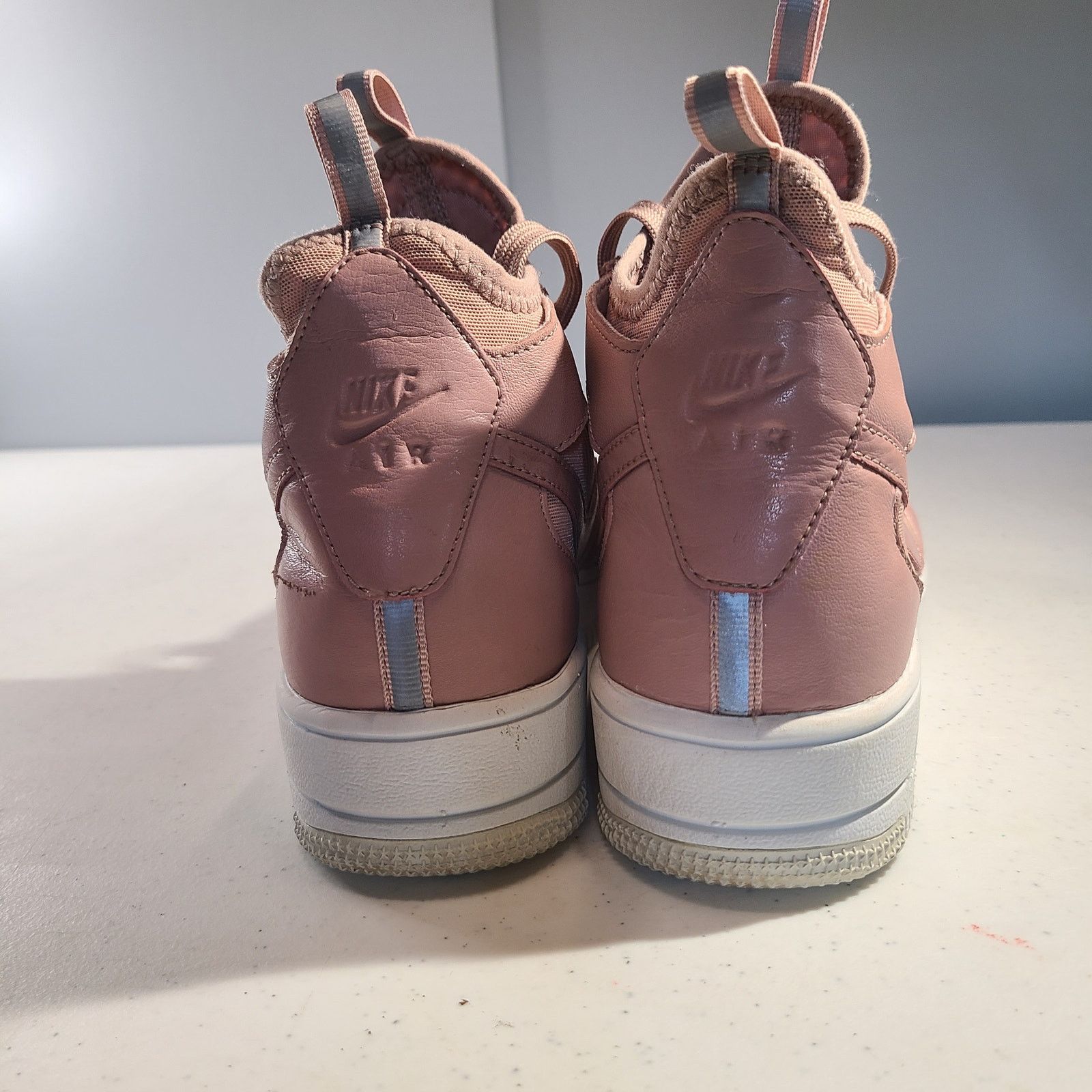 Nike Nike Air Force 1 Ultraforce Mid Particle Pink Sneaker Size 7 Size US 7 / IT 37 - 6 Thumbnail