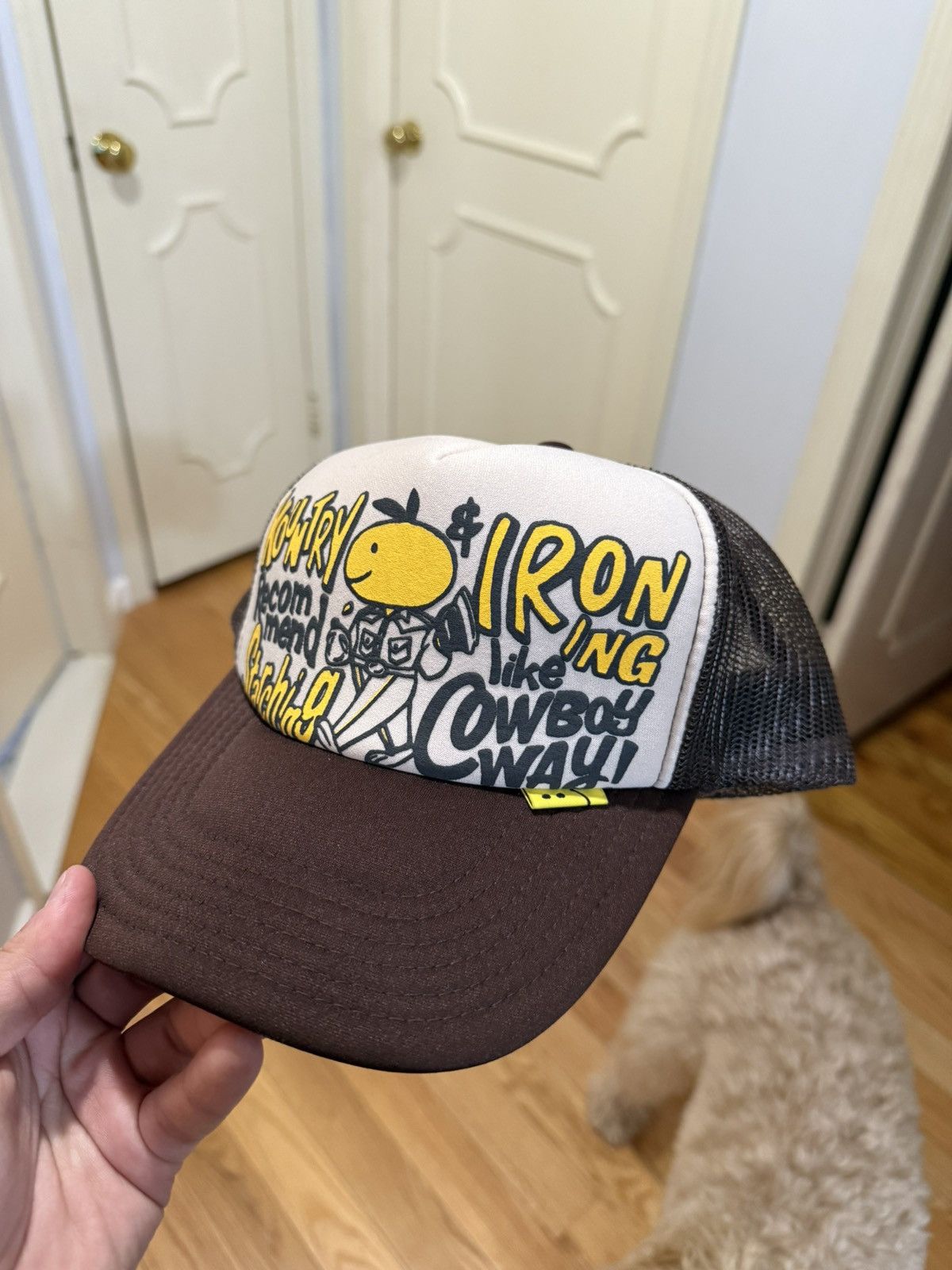 Kapital Kapital Kountry Trucker Brown Hat Size ONE SIZE - 2 Thumbnail