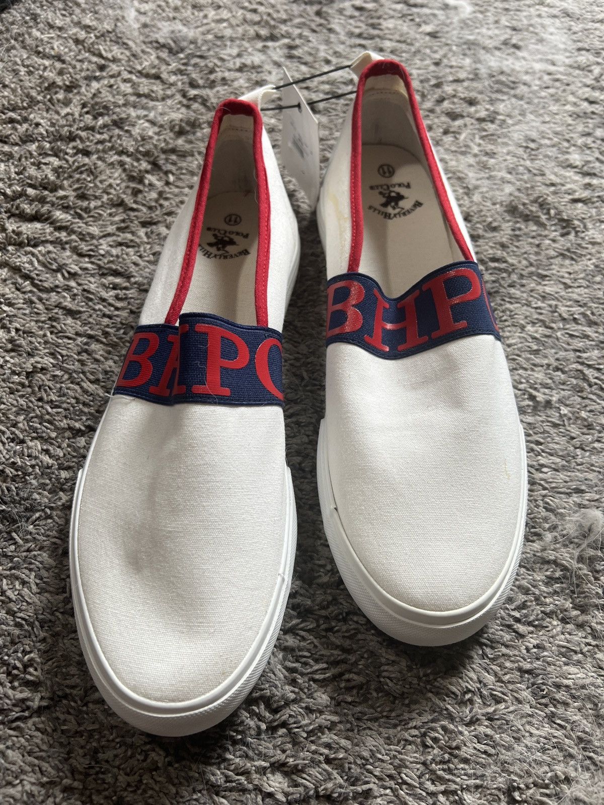 Beverly Hills Polo Club Beverly Hills Polo Club B-Ribbon Slip-On Shoes Size US 11 / IT 41 - 1 Thumbnail