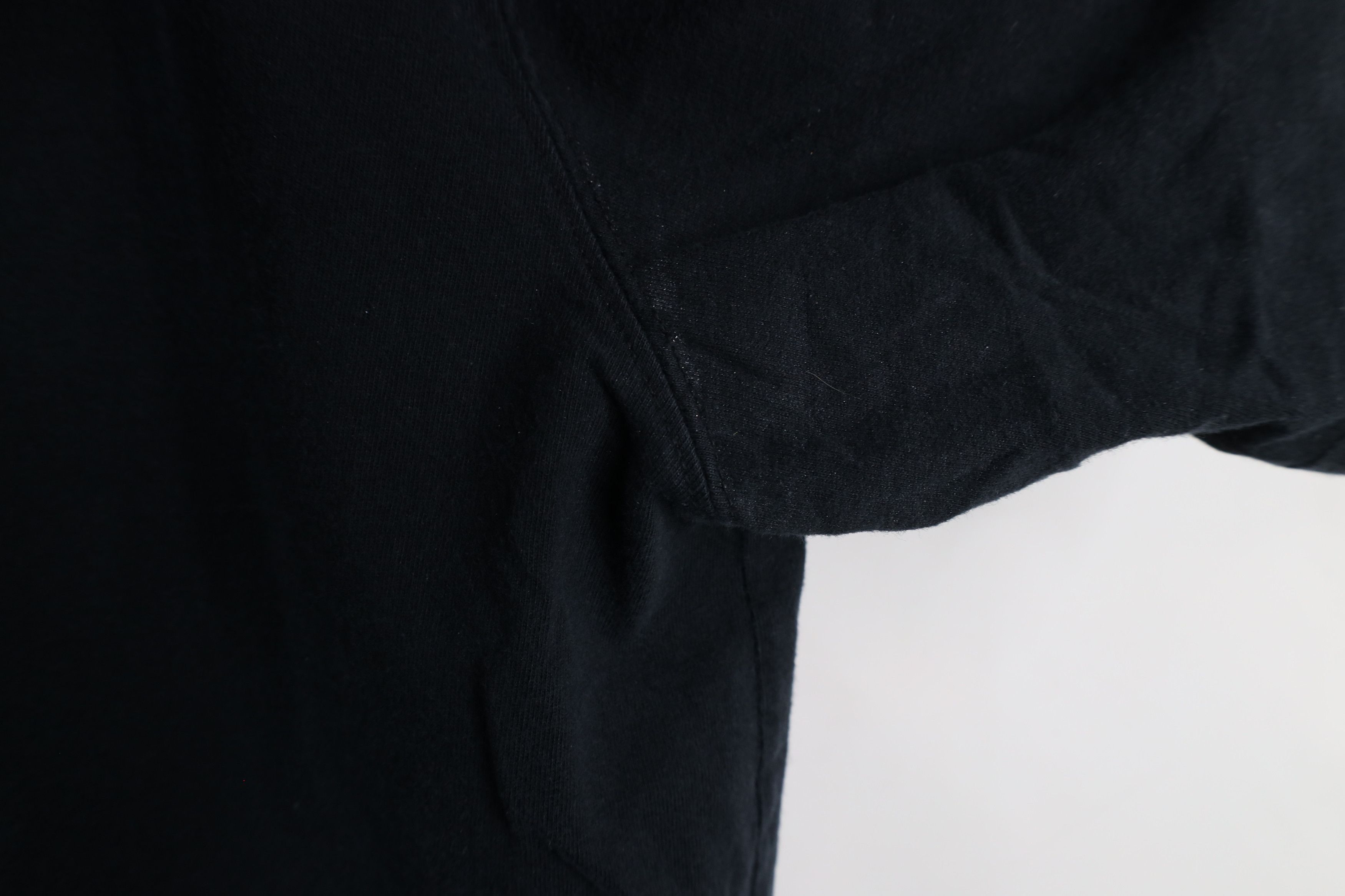 Lands' End × Vintage Vintage 90s Lands End Blank Heavyweight Cotton T-Shirt Black Size US L / EU 52-54 / 3 - 5 Thumbnail