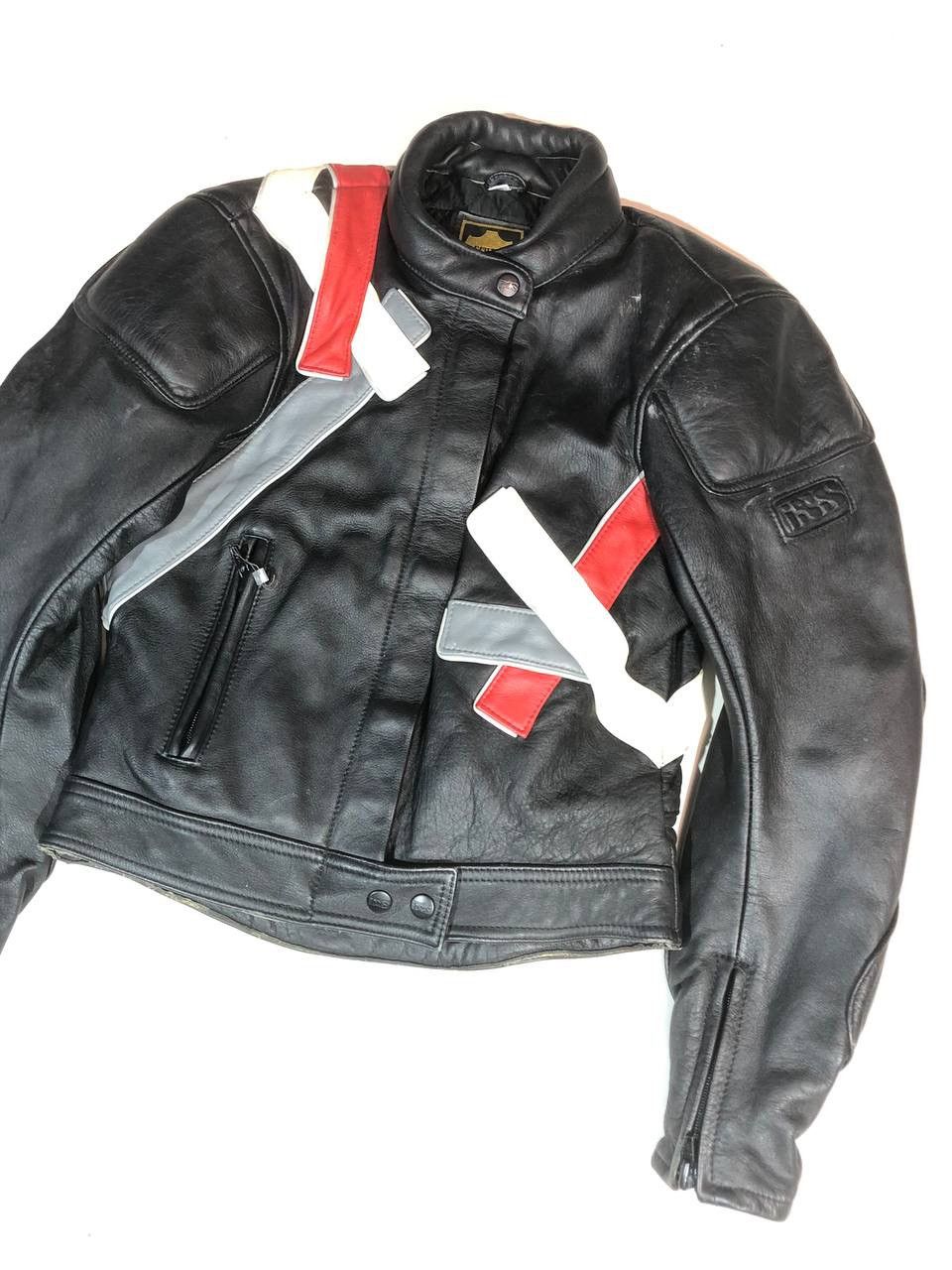 Genuine Leather IXS Avangarde Moto Racing Leather Jacket Vintage Size US S / EU 44-46 / 1 - 3 Thumbnail
