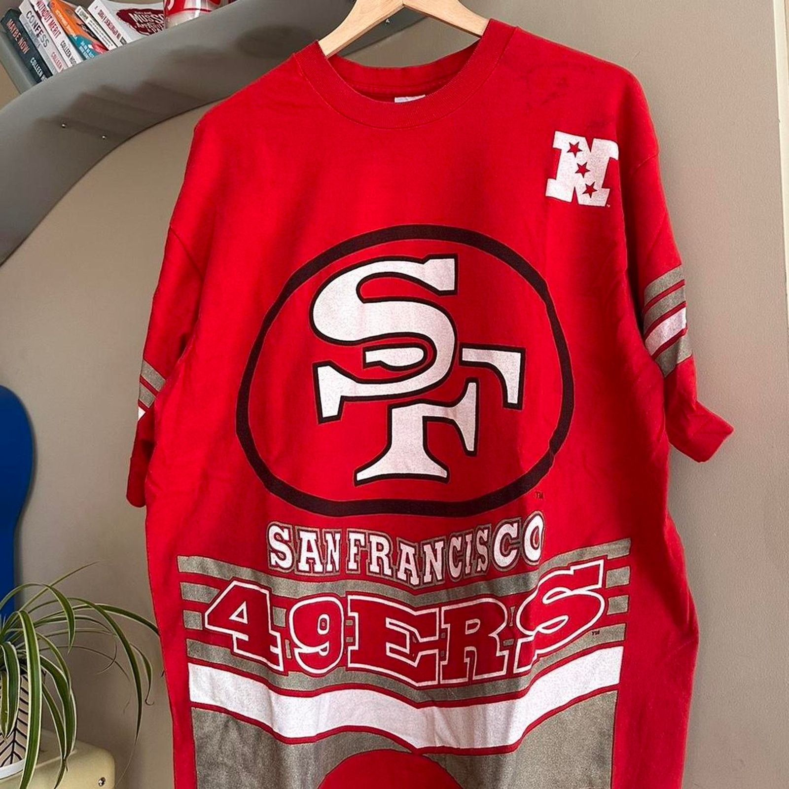 Salem Sportswear × Vintage Vintage San Francisco 49ers Shirt Size US XL / EU 56 / 4 - 2 Thumbnail