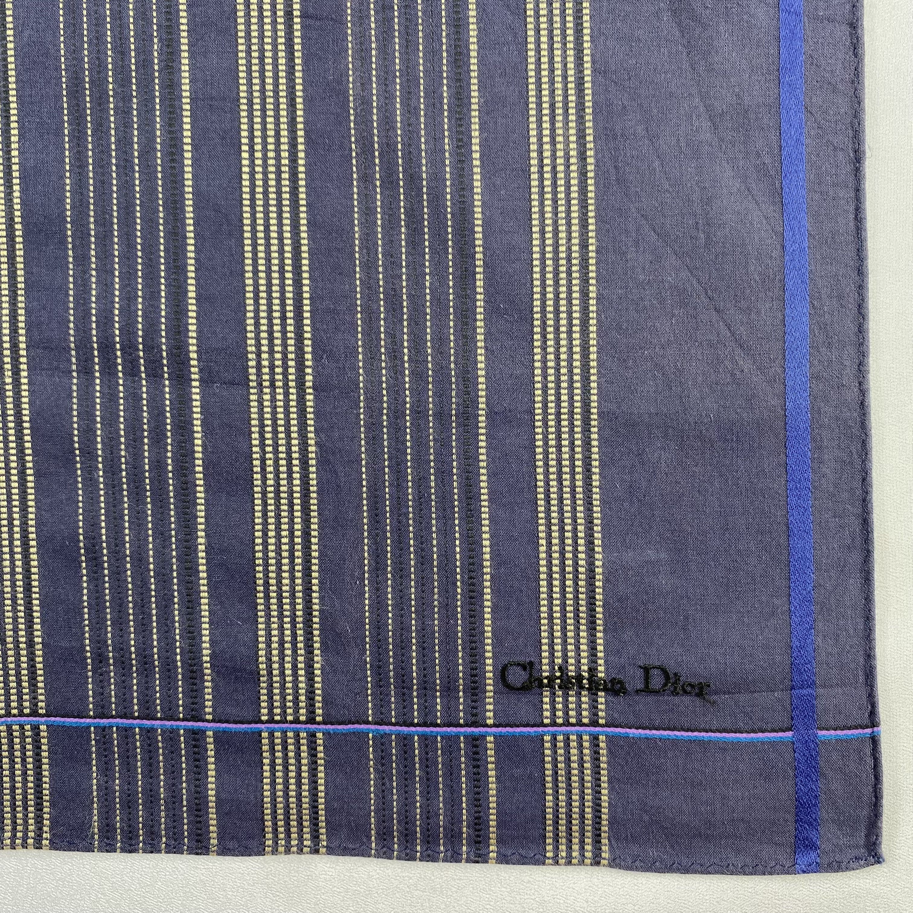 Vintage Christian Dior Monsieur Handkerchief / Neckerchief-P1554 Size ONE SIZE - 3 Thumbnail