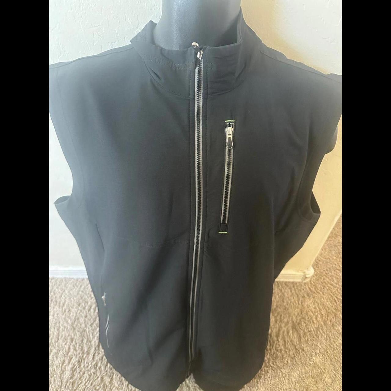 Designer Mens Bolle Vest Jacket Black Size US XL / EU 56 / 4 - 1 Thumbnail