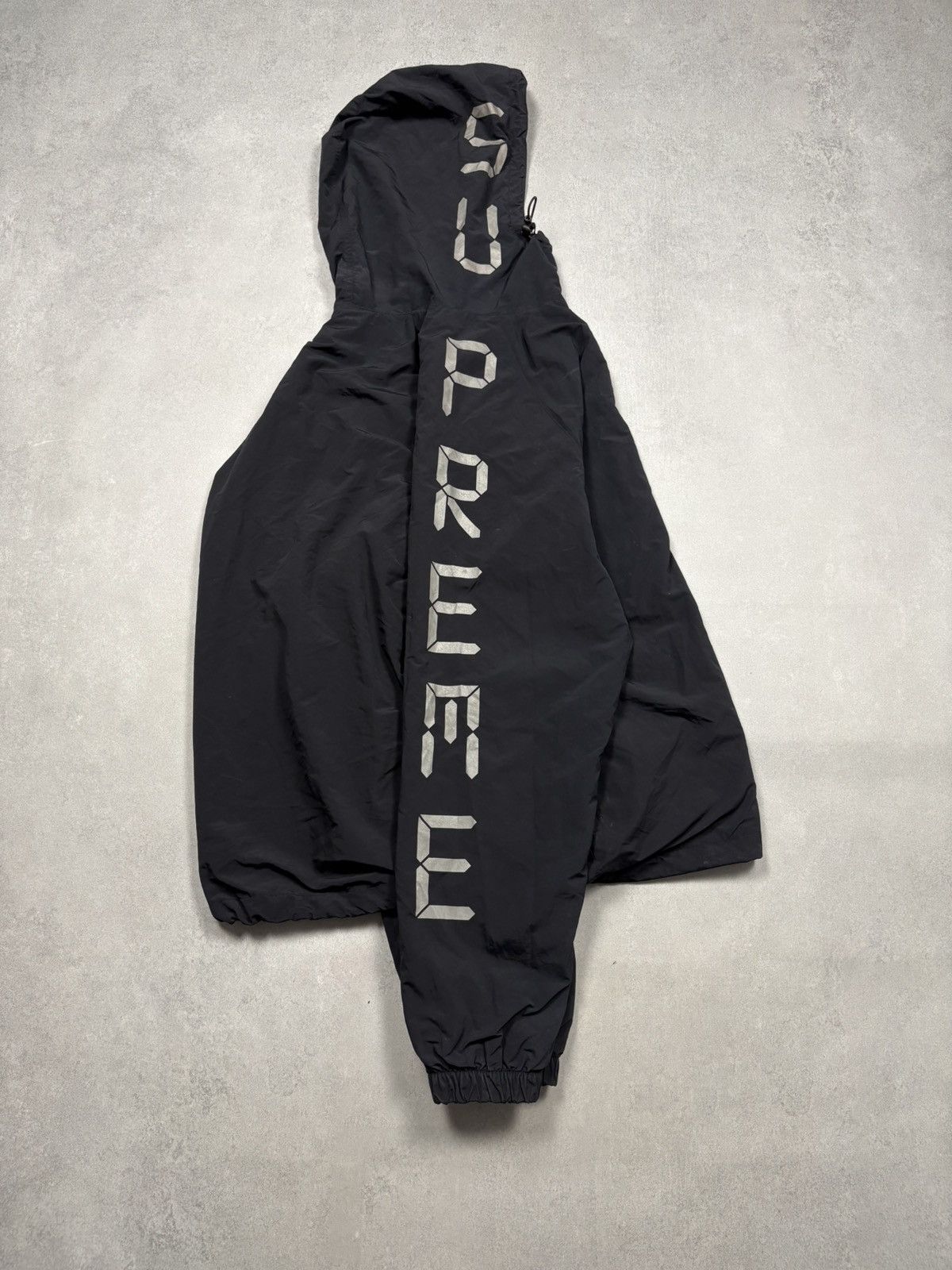 Supreme Supreme AW24 Digital Logo Track Zip Jacket Black Size L Y2K Size US L / EU 52-54 / 3 - 2 Thumbnail