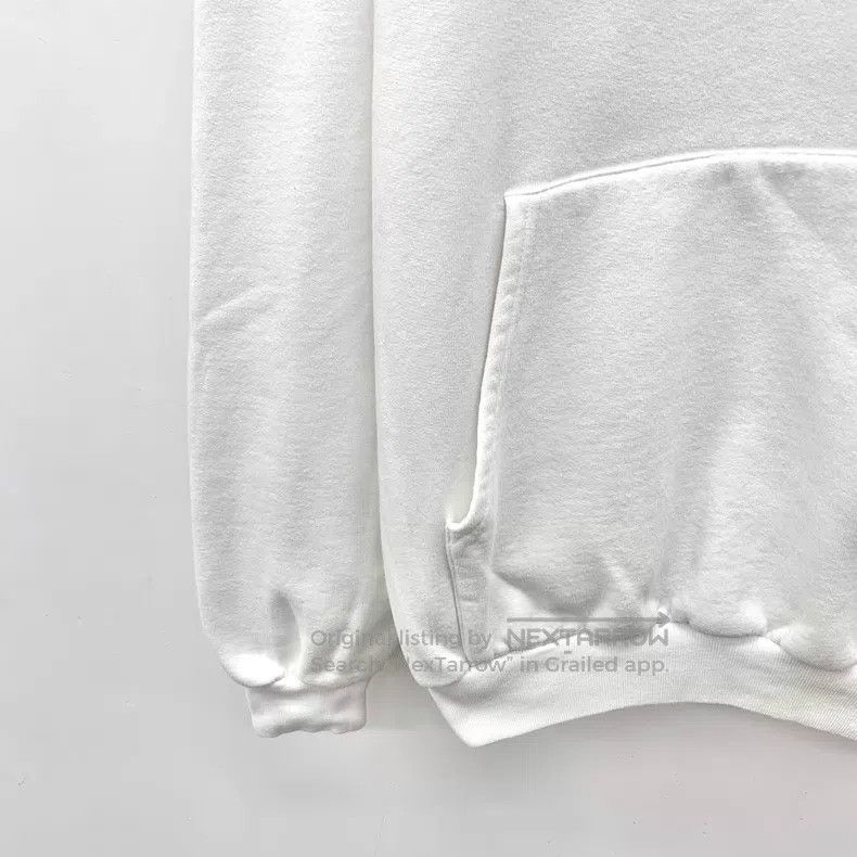 Balenciaga Balenciaga White Logo Letter Wheat Pattern Printed Cotton Size US XS / EU 42 / 0 - 4 Thumbnail