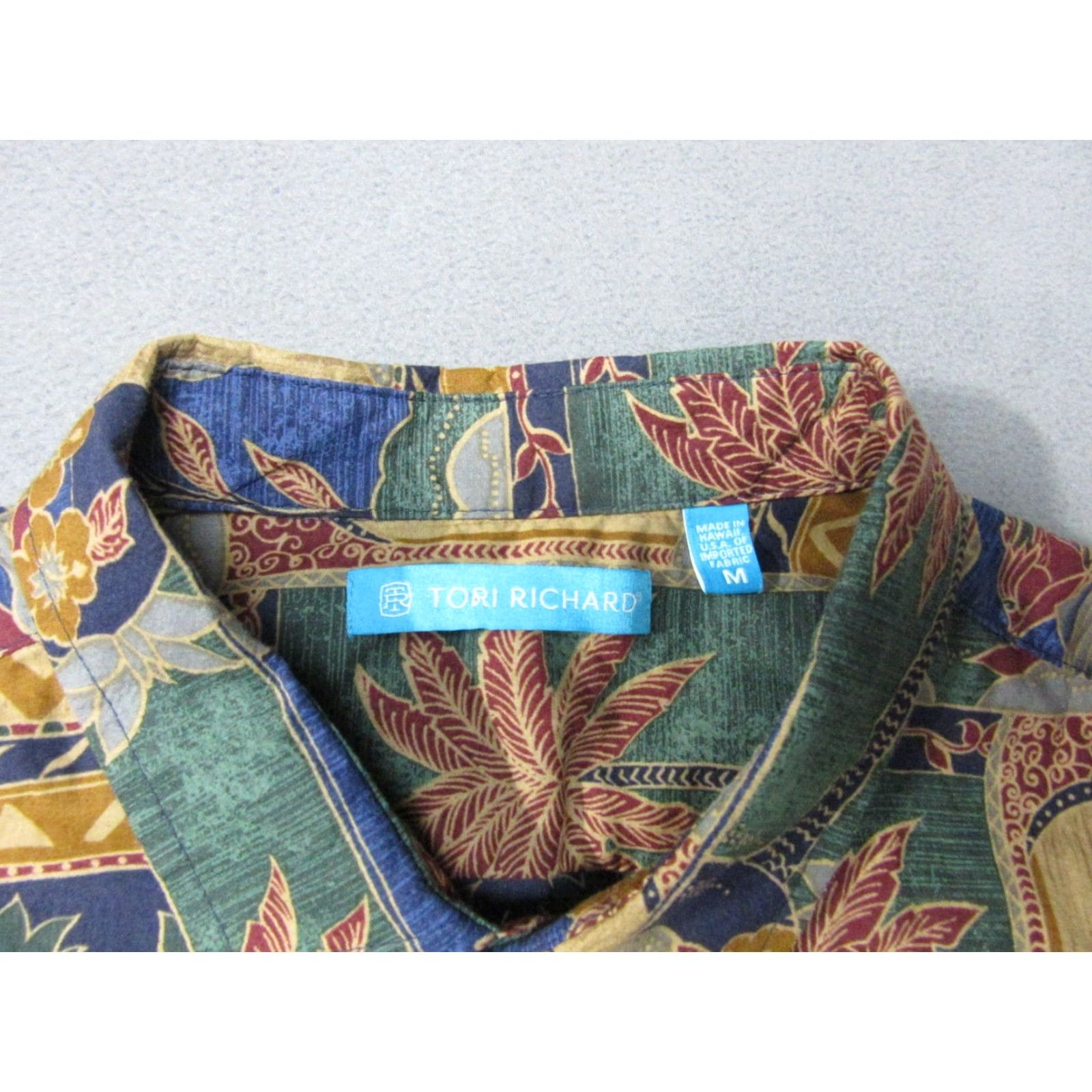 Tori Richard Tori Richard Shirt Mens Medium Multicolor Hawaiian Aloha Button-Up Size US M / EU 48-50 / 2 - 2 Thumbnail