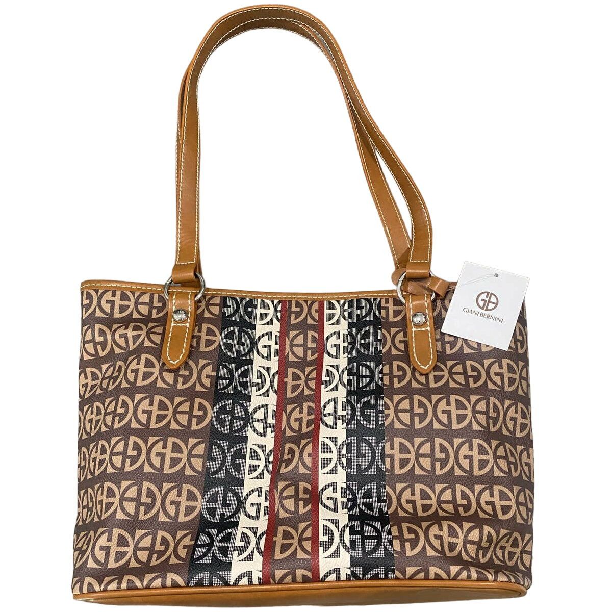 Other NWT Giani Bernini Multi Strip Tote Bag Size ONE SIZE - 1 Thumbnail