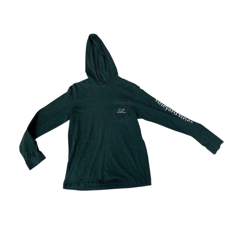 Vineyard Vines Vineyard Vines Boy's Large Hunter Green Long Sleeve Tee Size US L / EU 52-54 / 3 - 1 Thumbnail