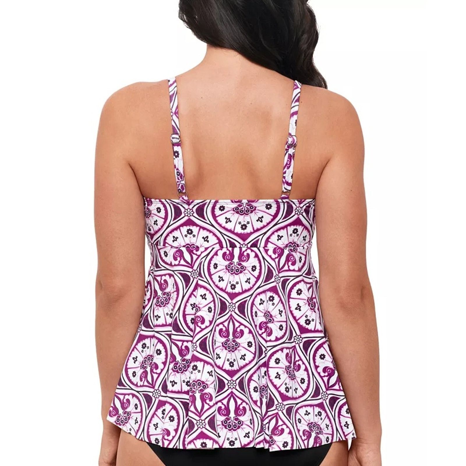 The Unbranded Brand Swim Solutions Women Underwire Swim Tankini Top Size 8 Size ONE SIZE - 3 Thumbnail