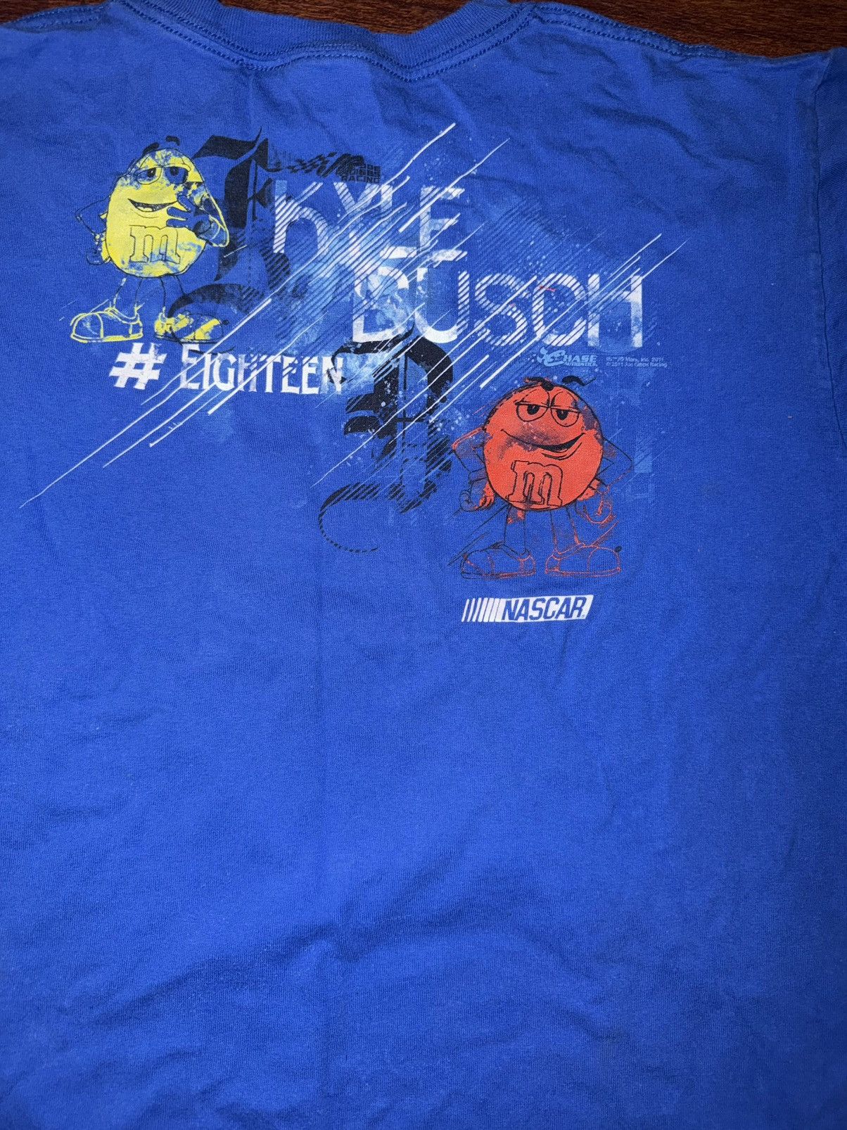 Chase Authentics Kyle Busch M&M Racing Tee Size US L / EU 52-54 / 3 - 4 Thumbnail