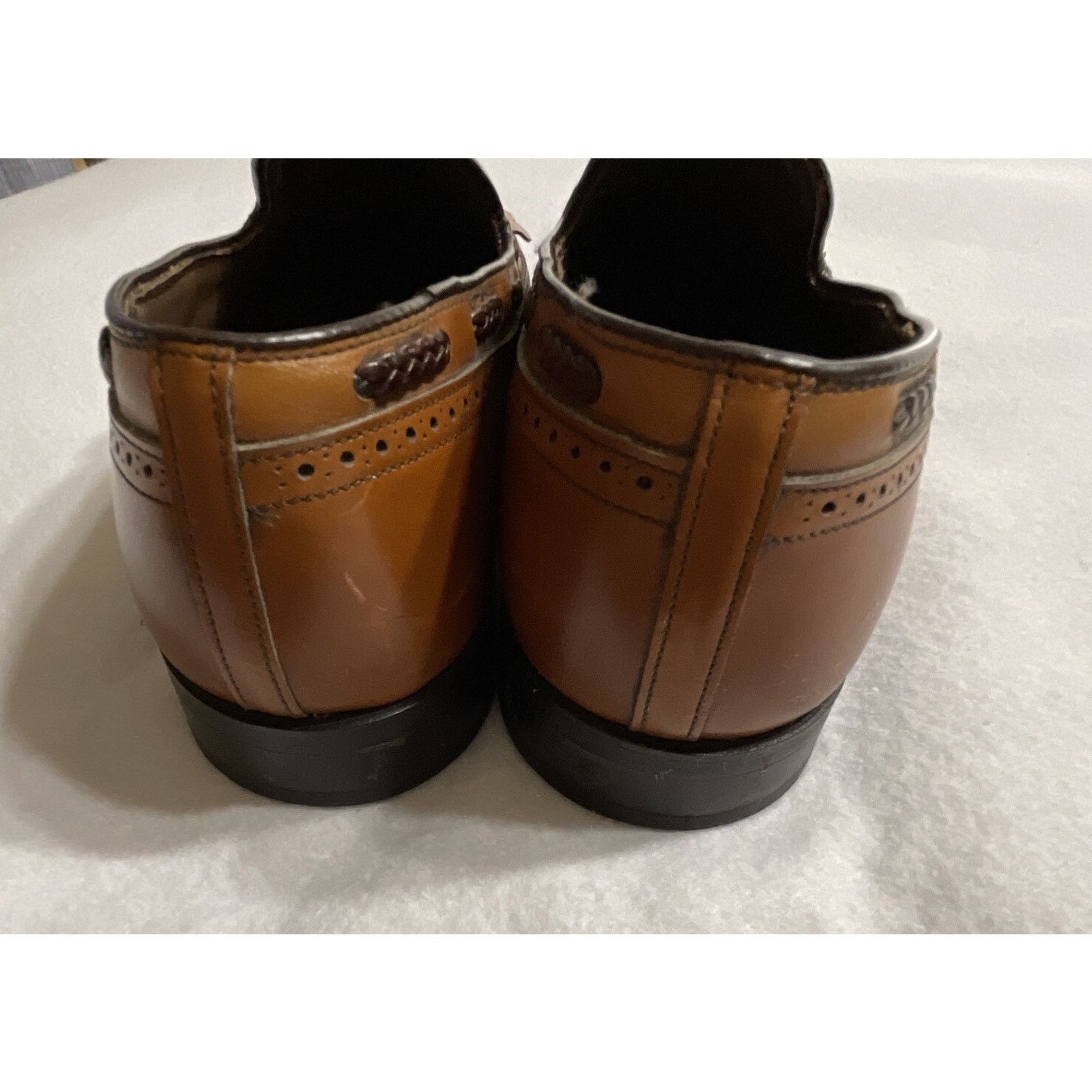 Footjoy Foot-joy Classics Brown Dress Loafers Tassel Men’s 10E Size US 10 / EU 43 - 7 Thumbnail