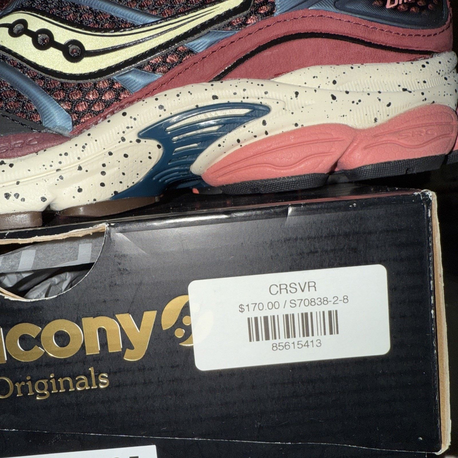 Saucony Saucony ProGrid Omni 9 Bariole Men Sz 8 With FREE T-shirt! Size US 8 / EU 41 - 7 Thumbnail