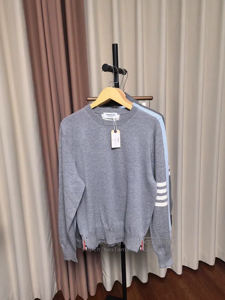 Thom Browne Thom Browne Wool Sweater Size US XL / EU 56 / 4 - 2 Thumbnail