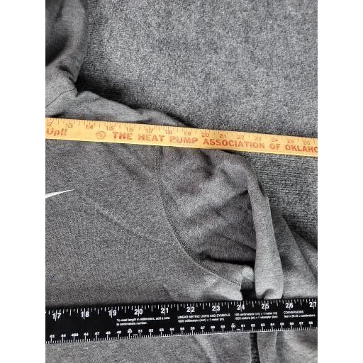 Nike Nike Hooded Sweatshirt Men Sz L Gray 404538-071 Logo Everyda Size US L / EU 52-54 / 3 - 4 Thumbnail
