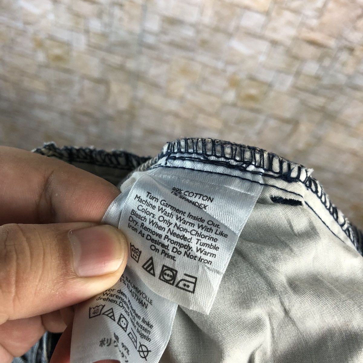 Eddie Bauer Eddie Bauer Blue Stripe Casual Pants #A1136 Size US 27 - 21 Thumbnail