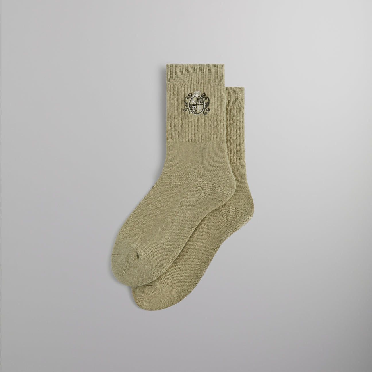Kith Kith Crest Mid Crew Socks in Region SS24 One Size Brand New Size ONE SIZE - 1 Thumbnail