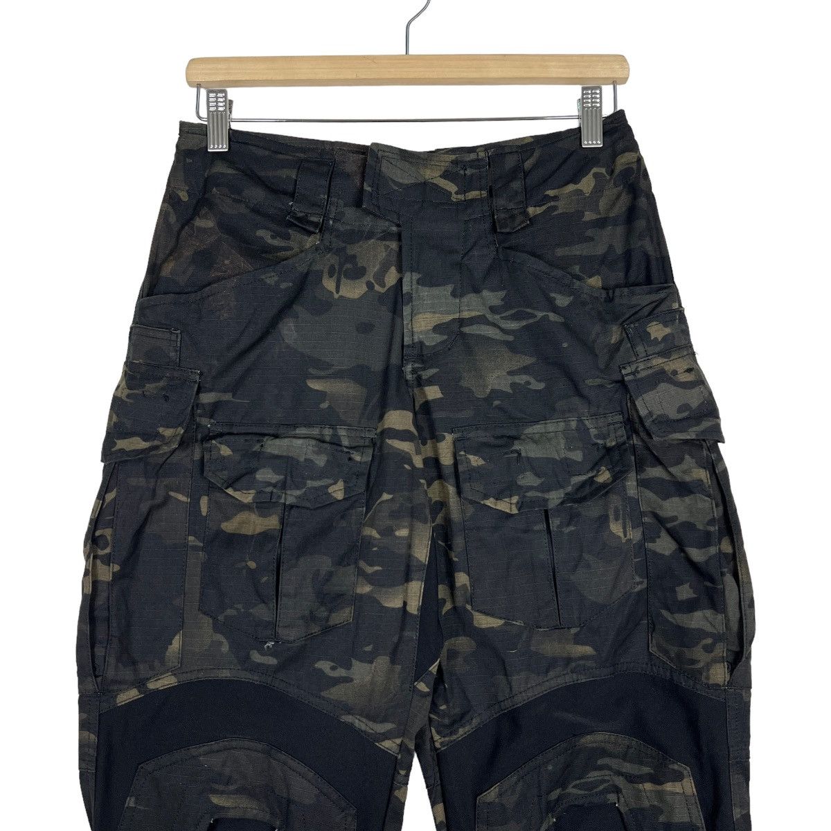 Japanese Brand 🔥 FLASH FORCE CAMO TECHNICAL CARGO PANTS Size US 28 / EU 44 - 3 Thumbnail