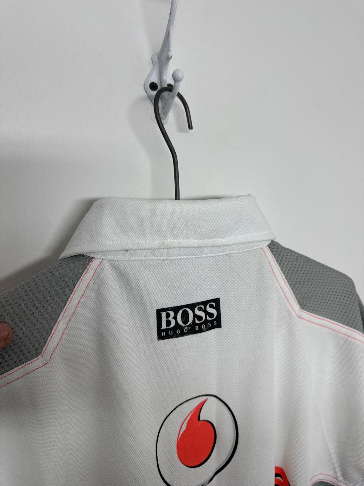 Mercedes-Benz Vintage Y2k Mercedes Benz Vodafon Racing Jersey T-Shirt 90’s Size US L / EU 52-54 / 3 - 14 Thumbnail
