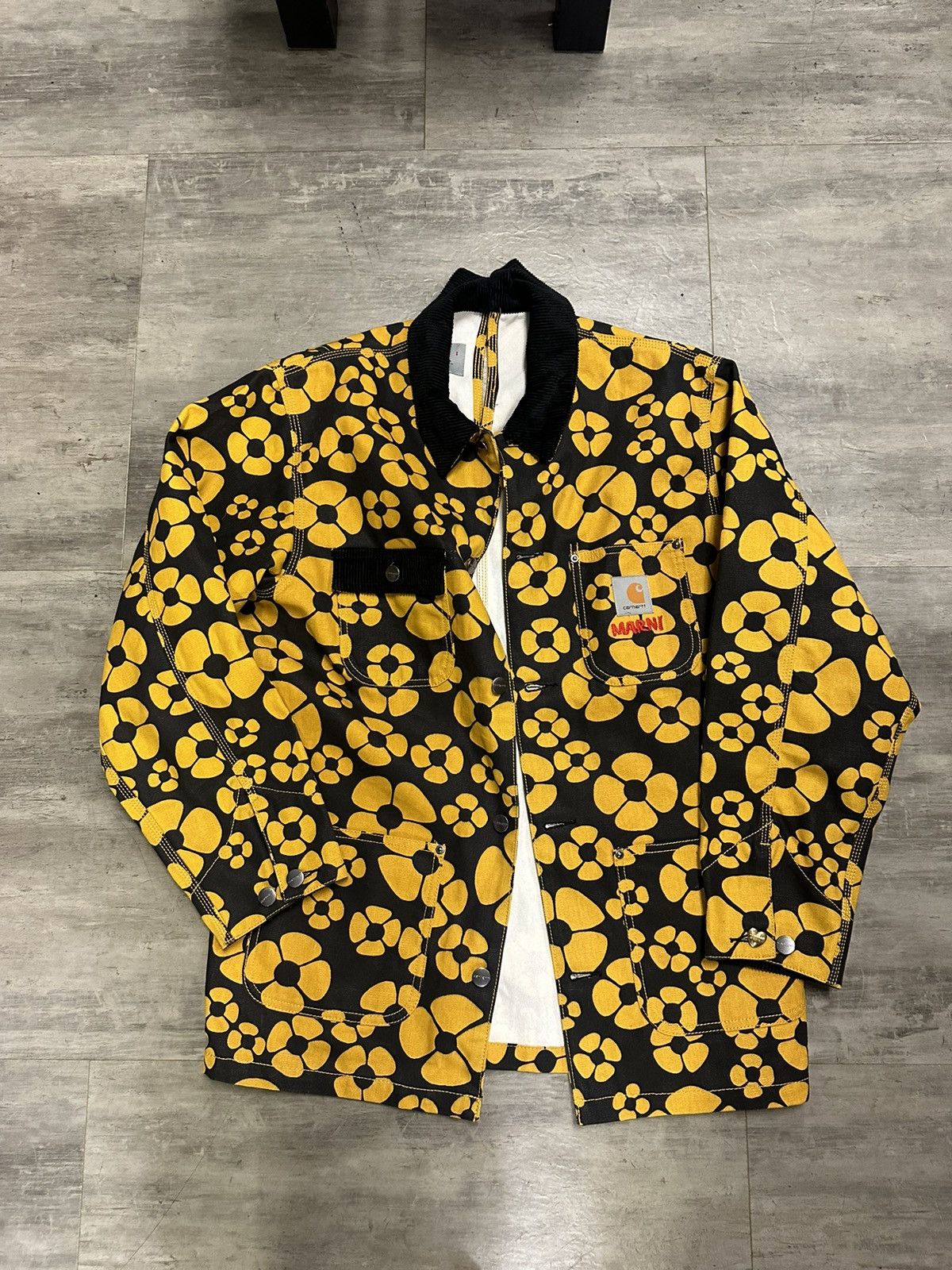 Marni Marni carhartt WIP jacket PRE OWNED size Xs | Grailed