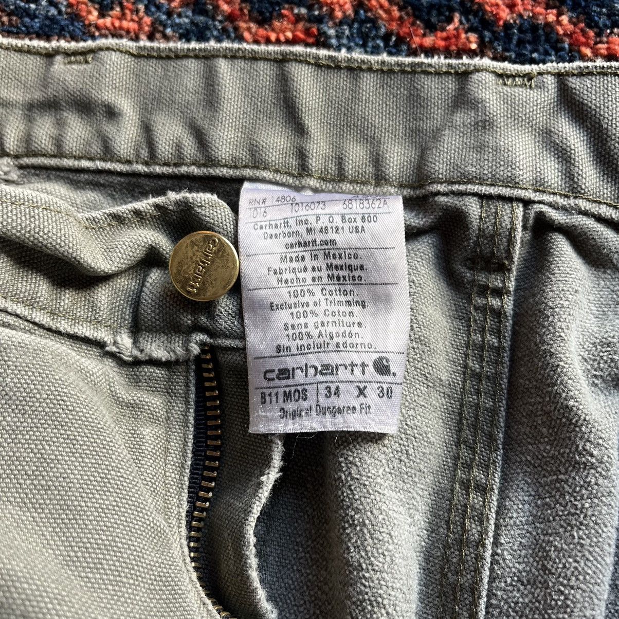 Carhartt Real Distressed Carhartt Pants Size US 34 / EU 50 - 4 Thumbnail