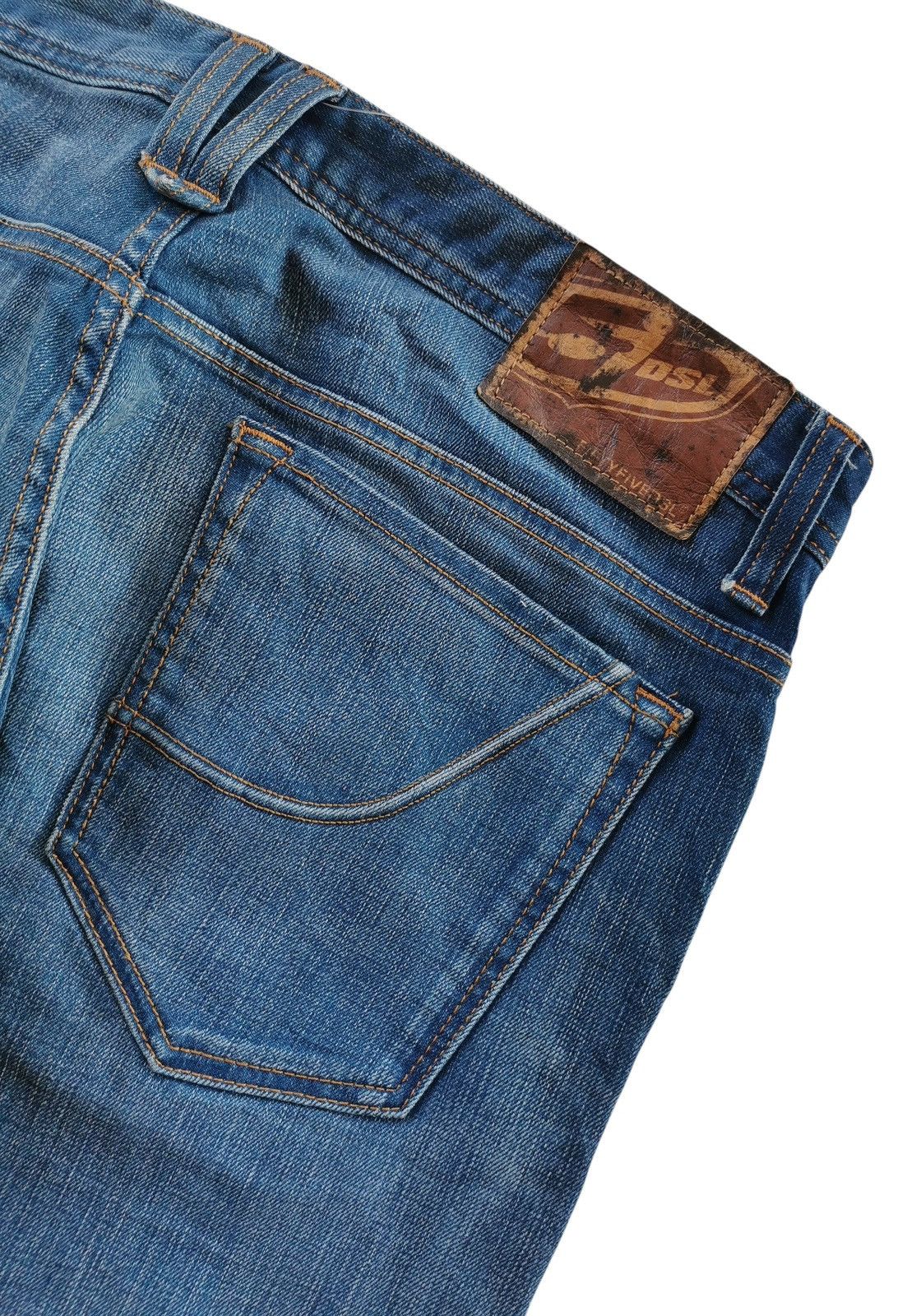 Diesel Diesel 55DSL Regular Fit Mod Parkye Denim Jeans Size US 36 / EU 52 - 6 Thumbnail