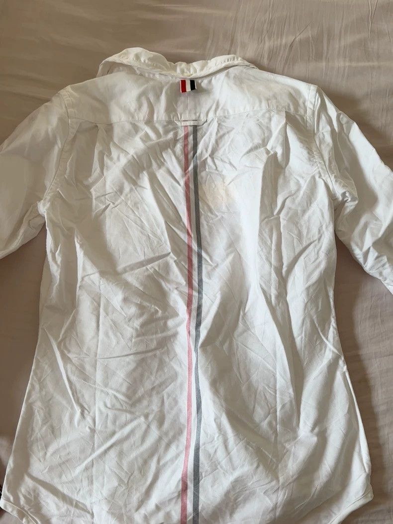 Thom Browne Thom Browne White shirt Size US XXS / EU 40 - 9 Thumbnail